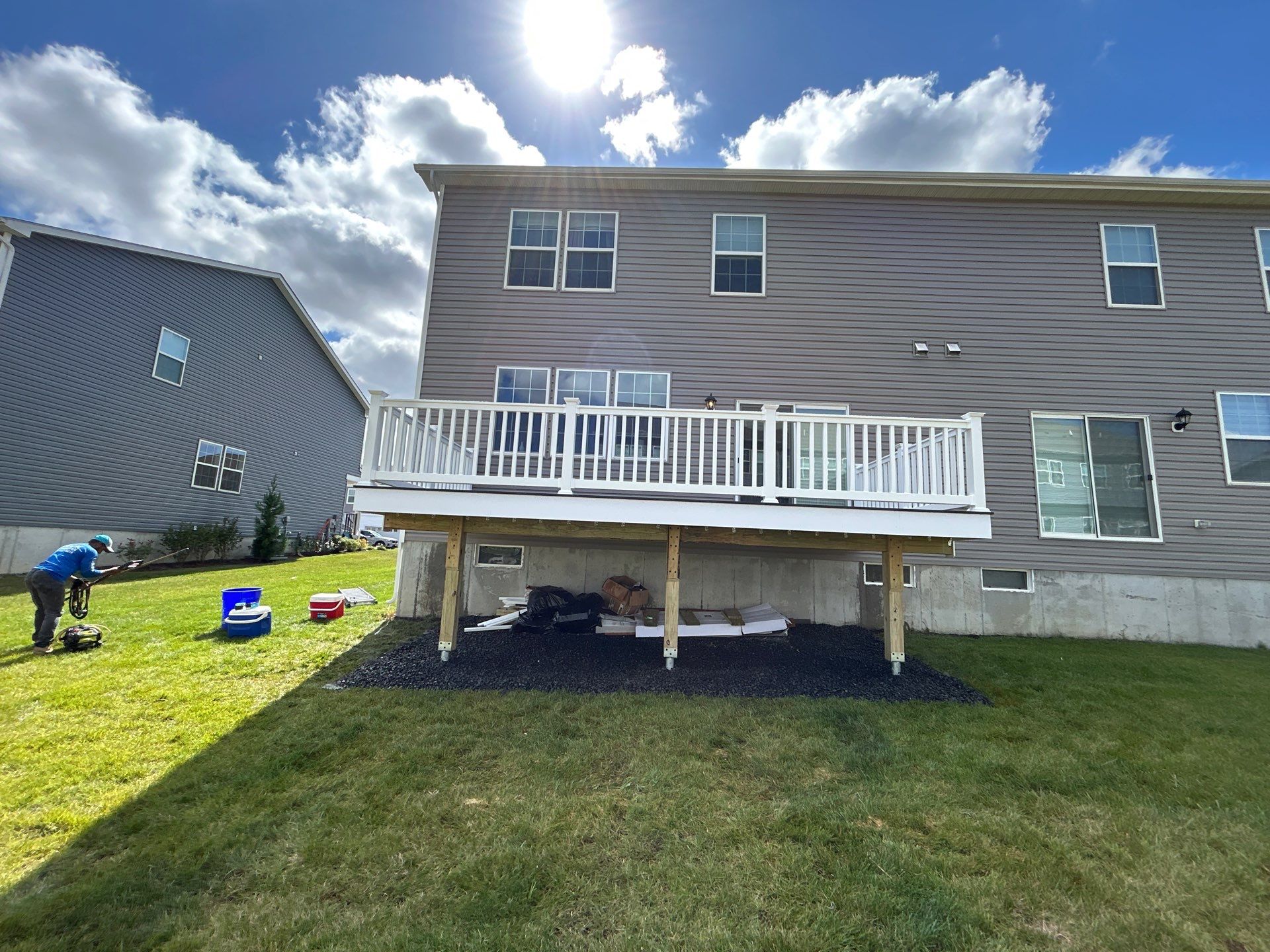New Deck in Jackson Township New Jersey by deck guardian