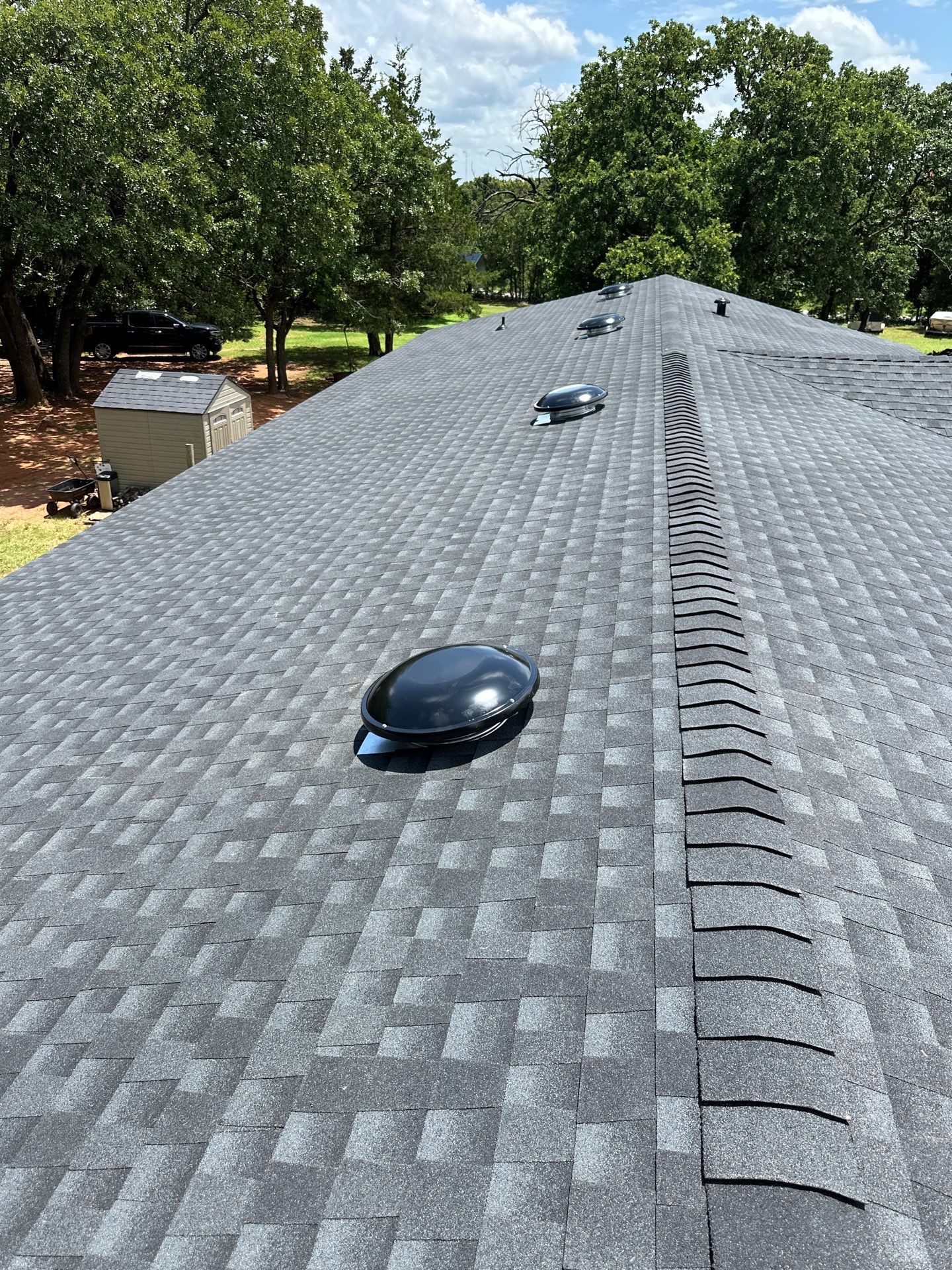 roof replacement in Norman by McCann's Roofing and Construction