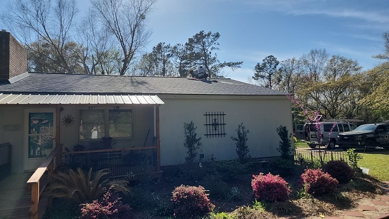 Residential Roofing Installation using Owens Corning Duration-Harbor Blue  by Indigo State Roofing
