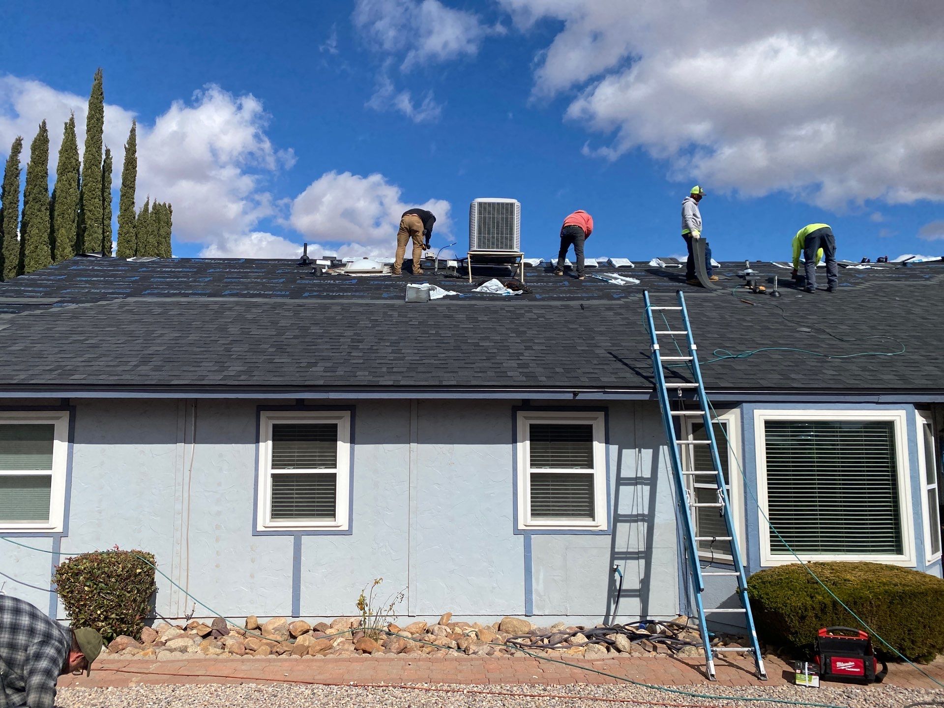 Onyx Black Shingles by Reimagine Roofing