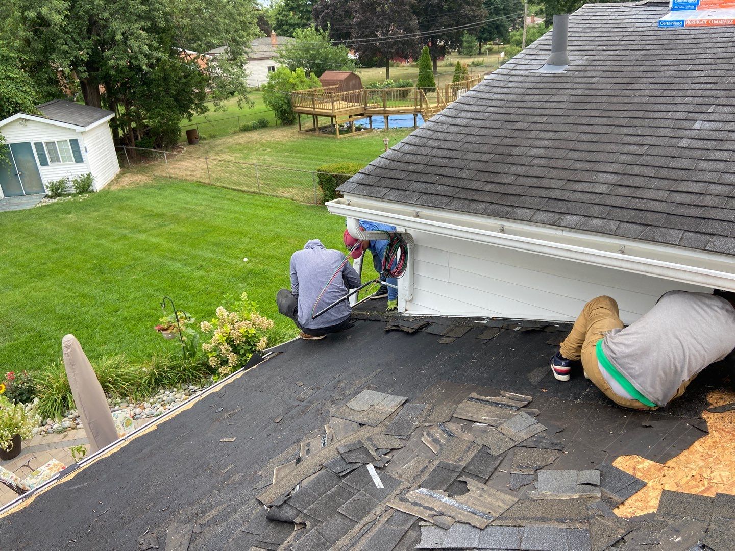 Roof Replacement using CertainTeed Landmark by 180 Contractors