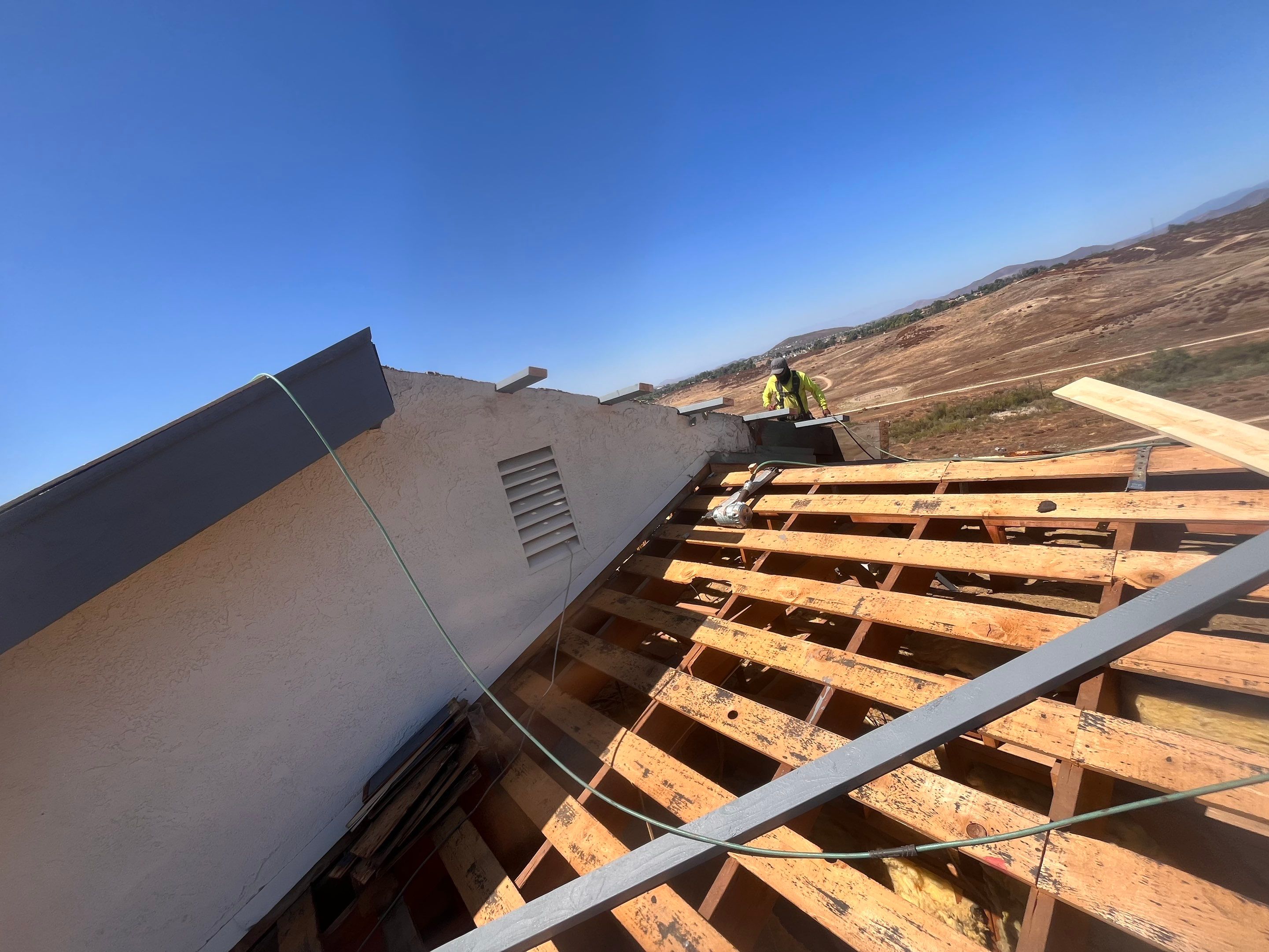 Complete Concrete Tile Roof Replacement and Decking Upgrade by Reliable Roofing San Diego Inc.