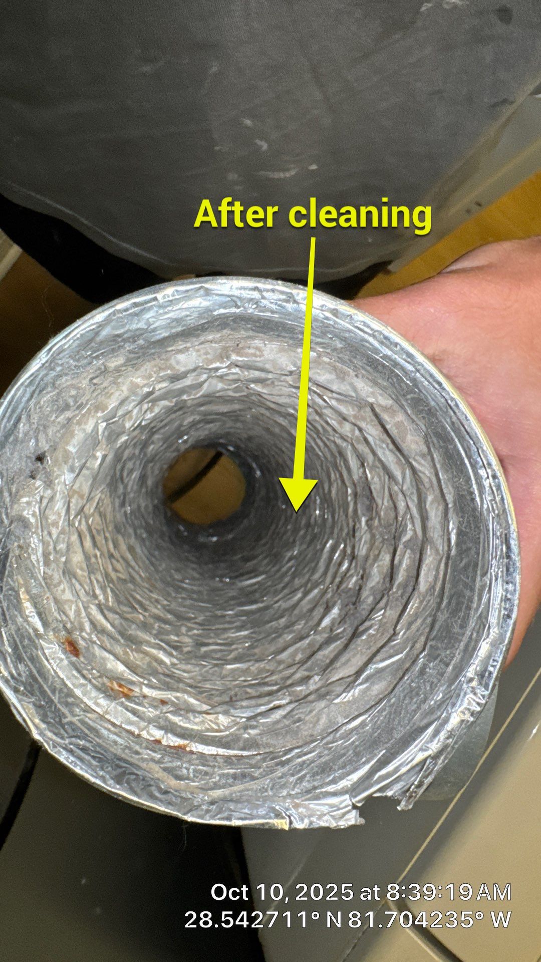 Dryer Vent Cleaning in Clermont by Hygienic Air, Inc