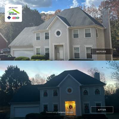 Christmas gift—a brand-new roof!