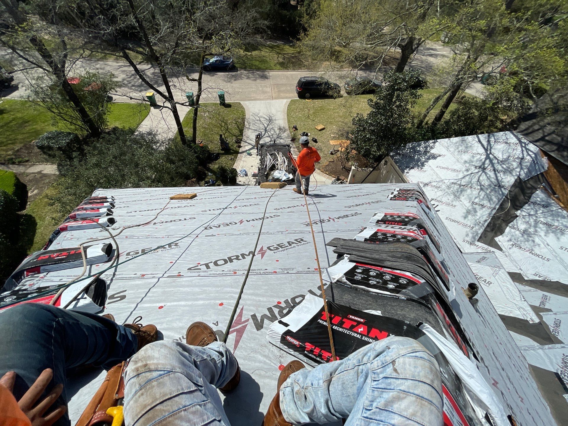 Roof Replacement Spring by Roof Repair Company