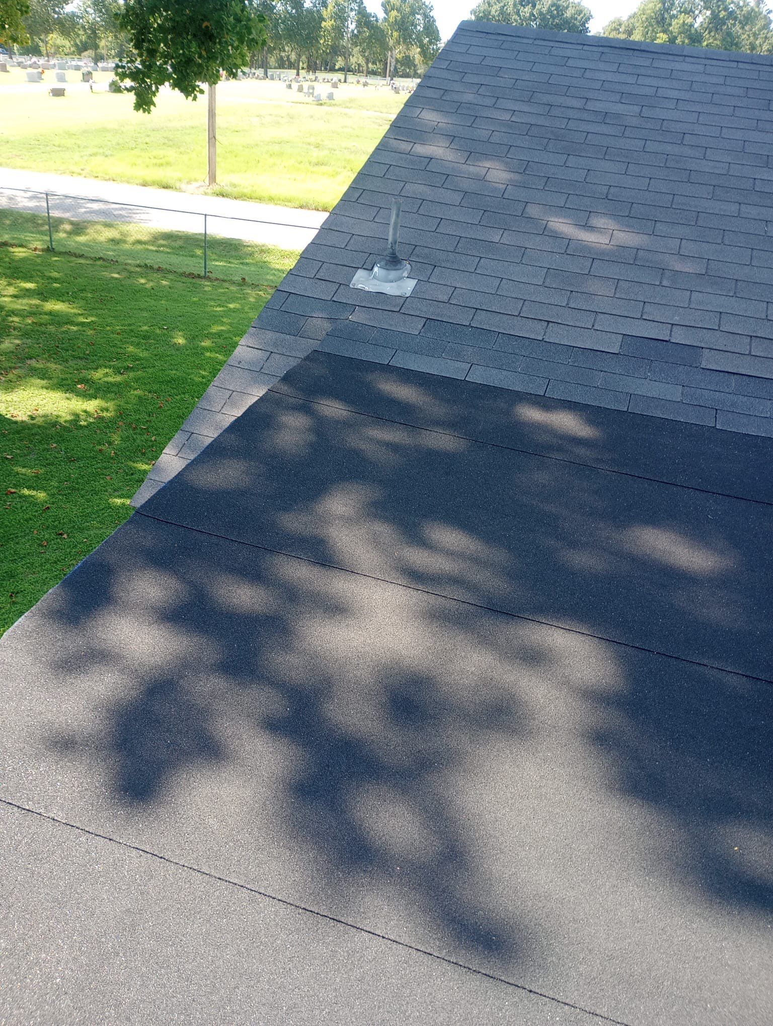 Flat Roof Replacement in Harrah, OK by McCann's Roofing and Construction