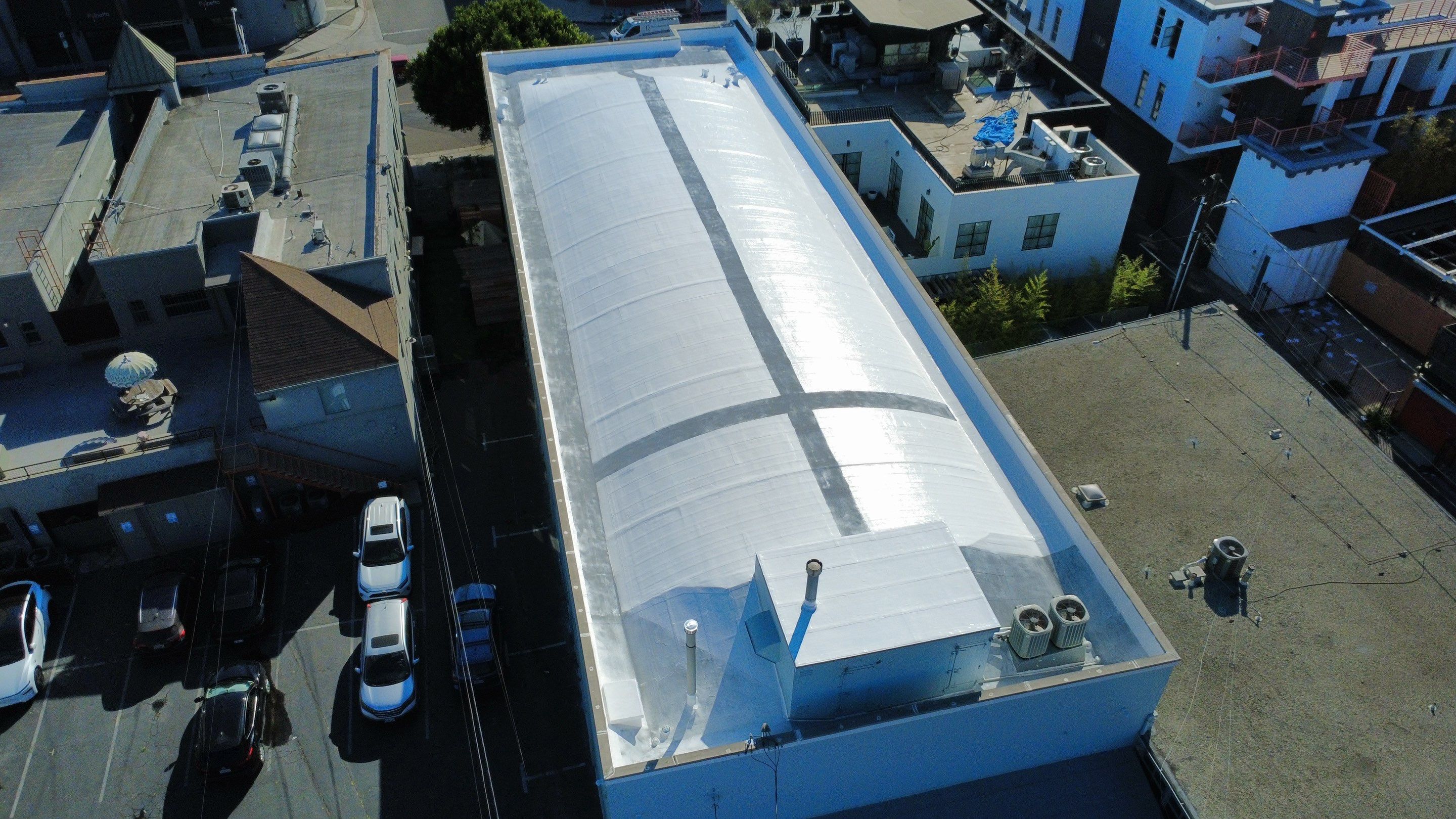 Commercial Cool Roof System  by Hull Brothers Roofing