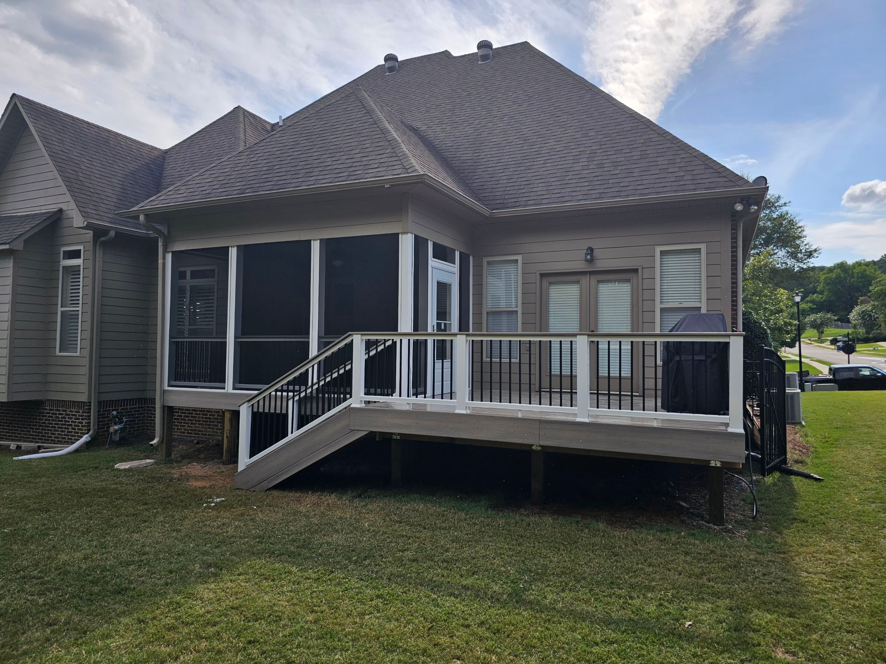 Tiffany Estates - Composite Deck Installation  by Pillar and Pine