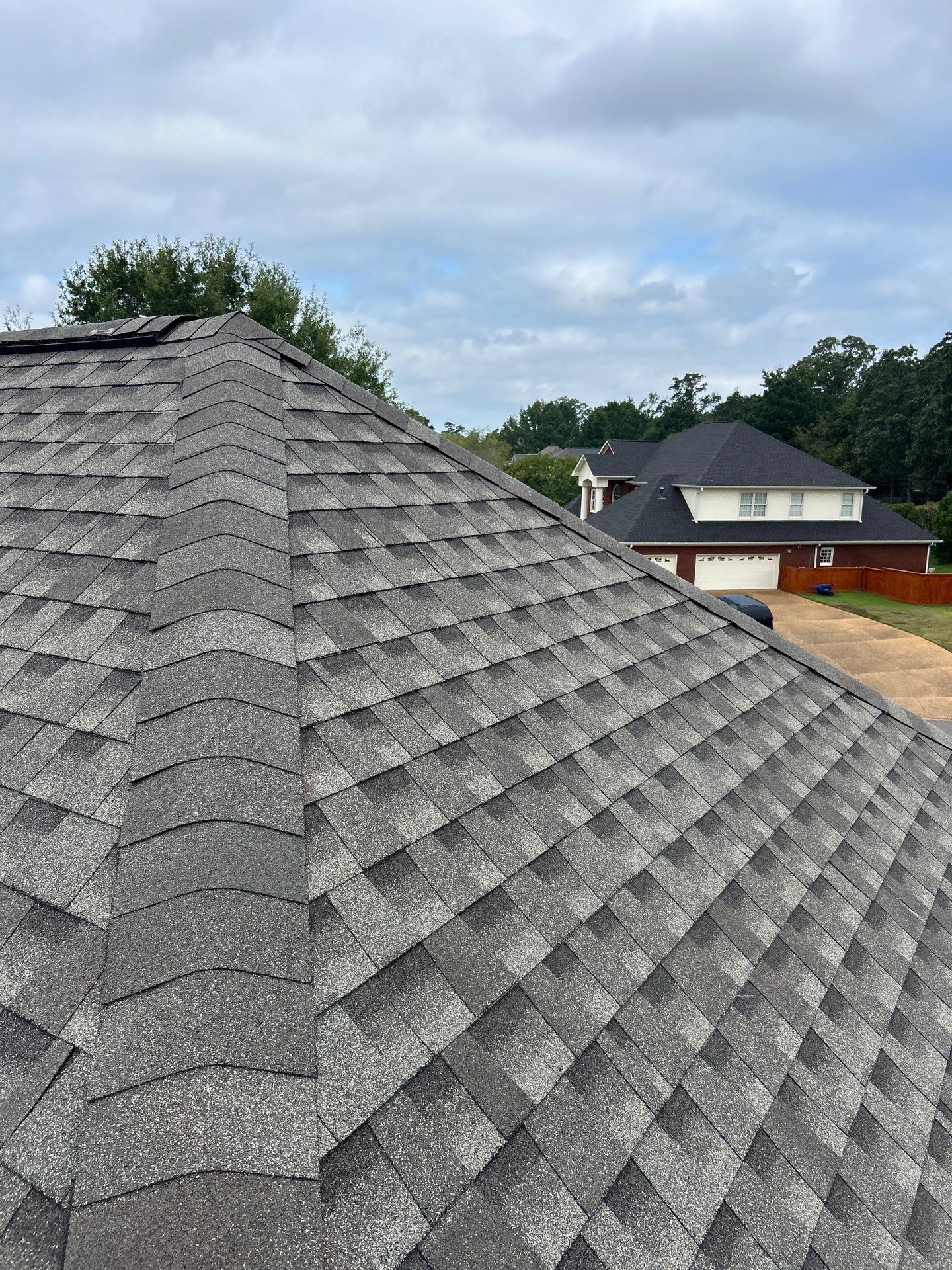 Shingle Replacement in Tuscaloosa (Weathered Wood) by The Roofing Dudes