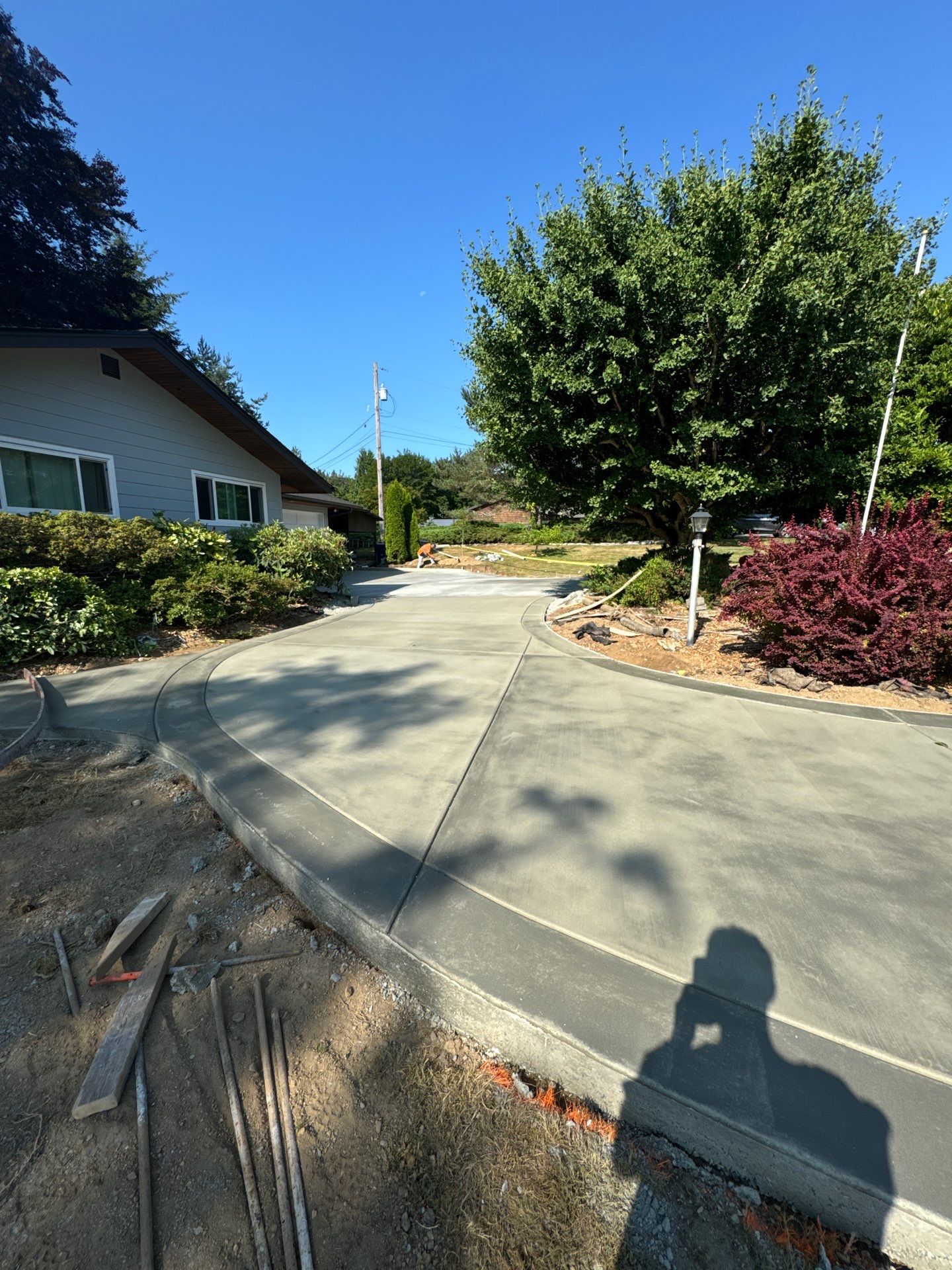 Rodd | Concrete Driveway Extentension by Jireh Asphalt & Concrete Inc 