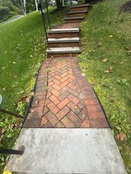 Paver Sealing & Polymeric Sand in Chatham, NJ — Gallo Bros job photo