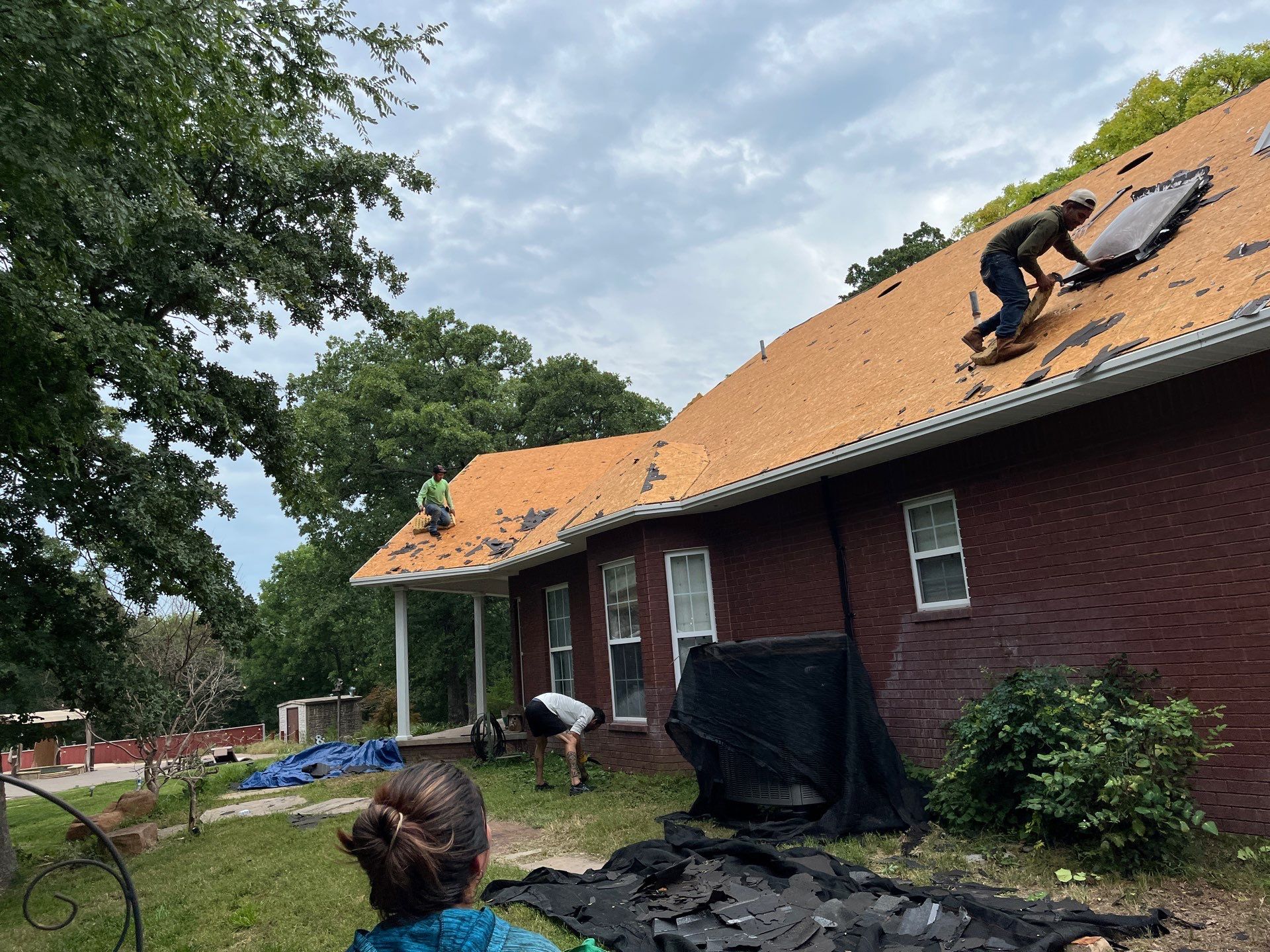 GAF Timberline Roof Replacement in Wynnewood, Oklahoma by BANA Roofing and Solar Supply