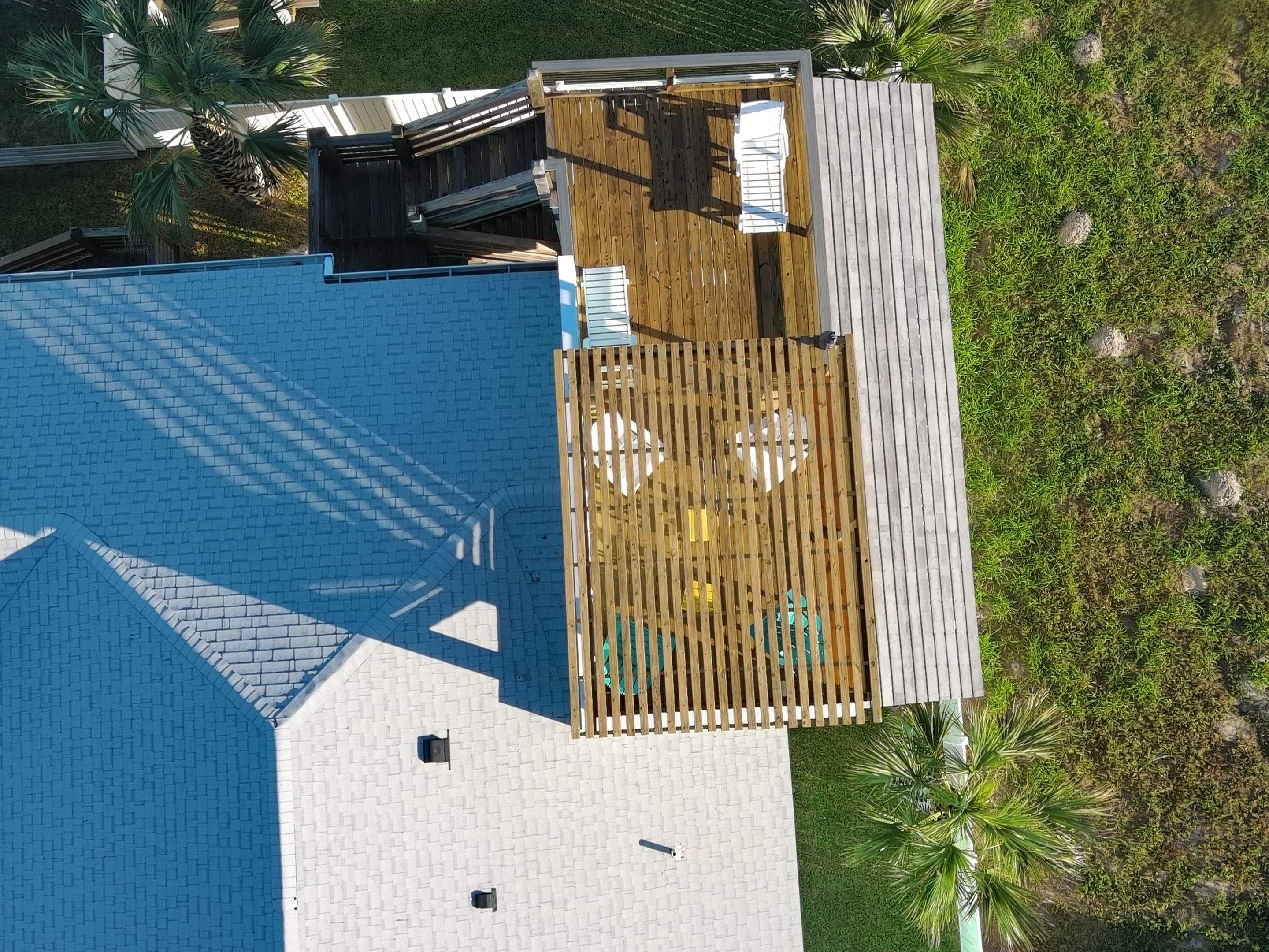 Roof Top Clubhouse on the Beach by Bayfront Roofing and Construction