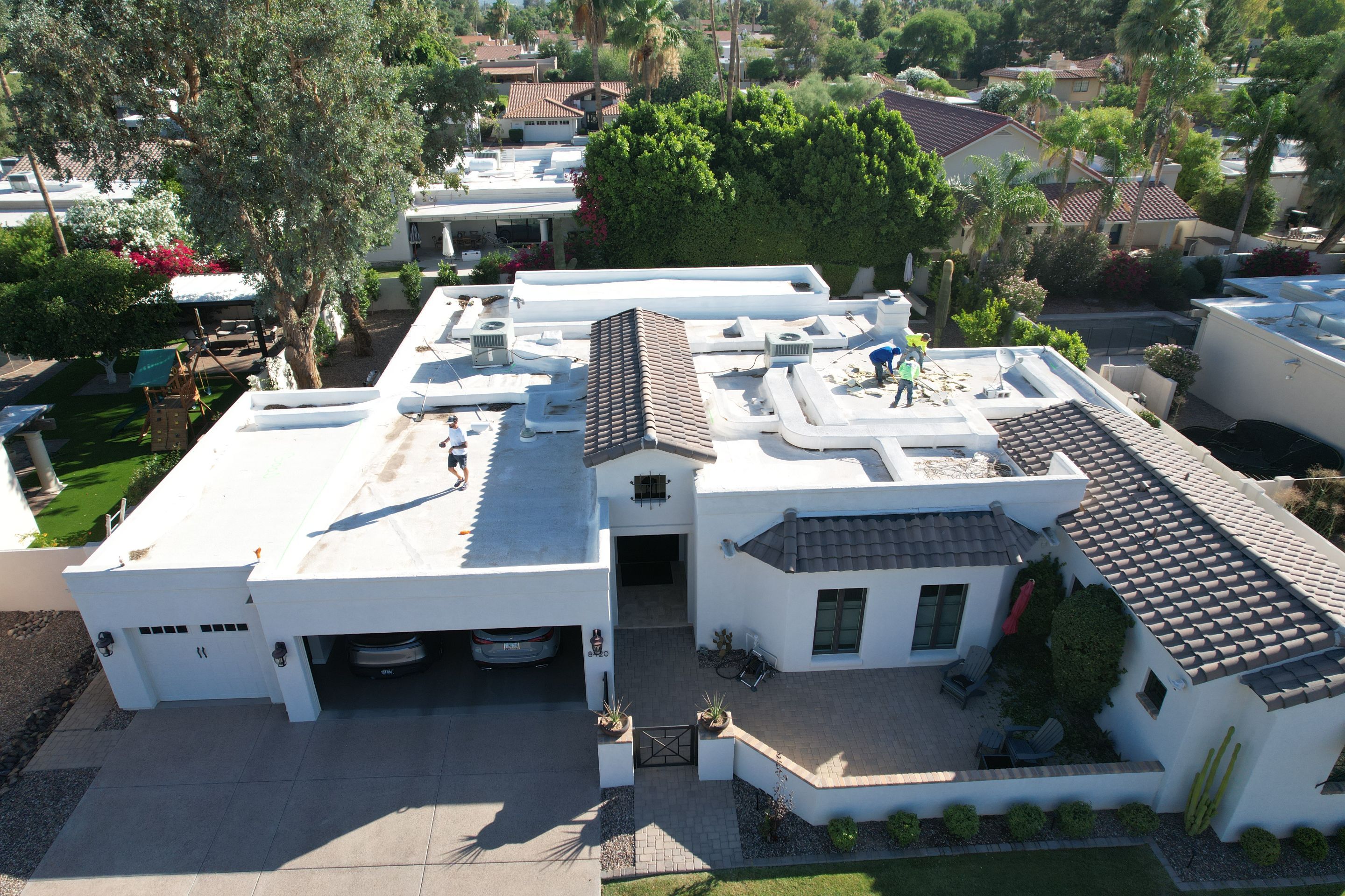 Project in Scottsdale, AZ by Showtime Roofing & Coatings LLC