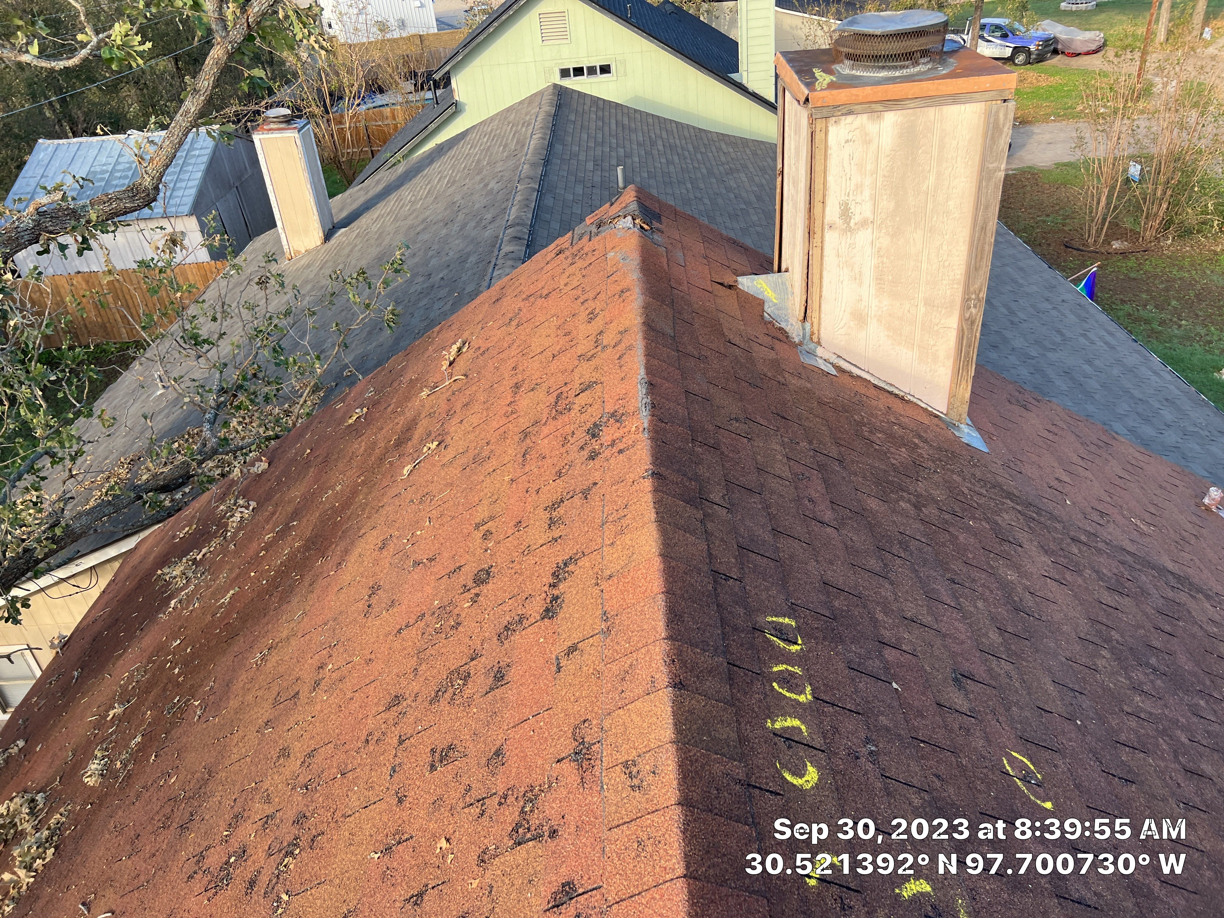 Architectural Shingle Roof Replacement and Underlayment Installation in Round Rock by Caliber Restoration LLC