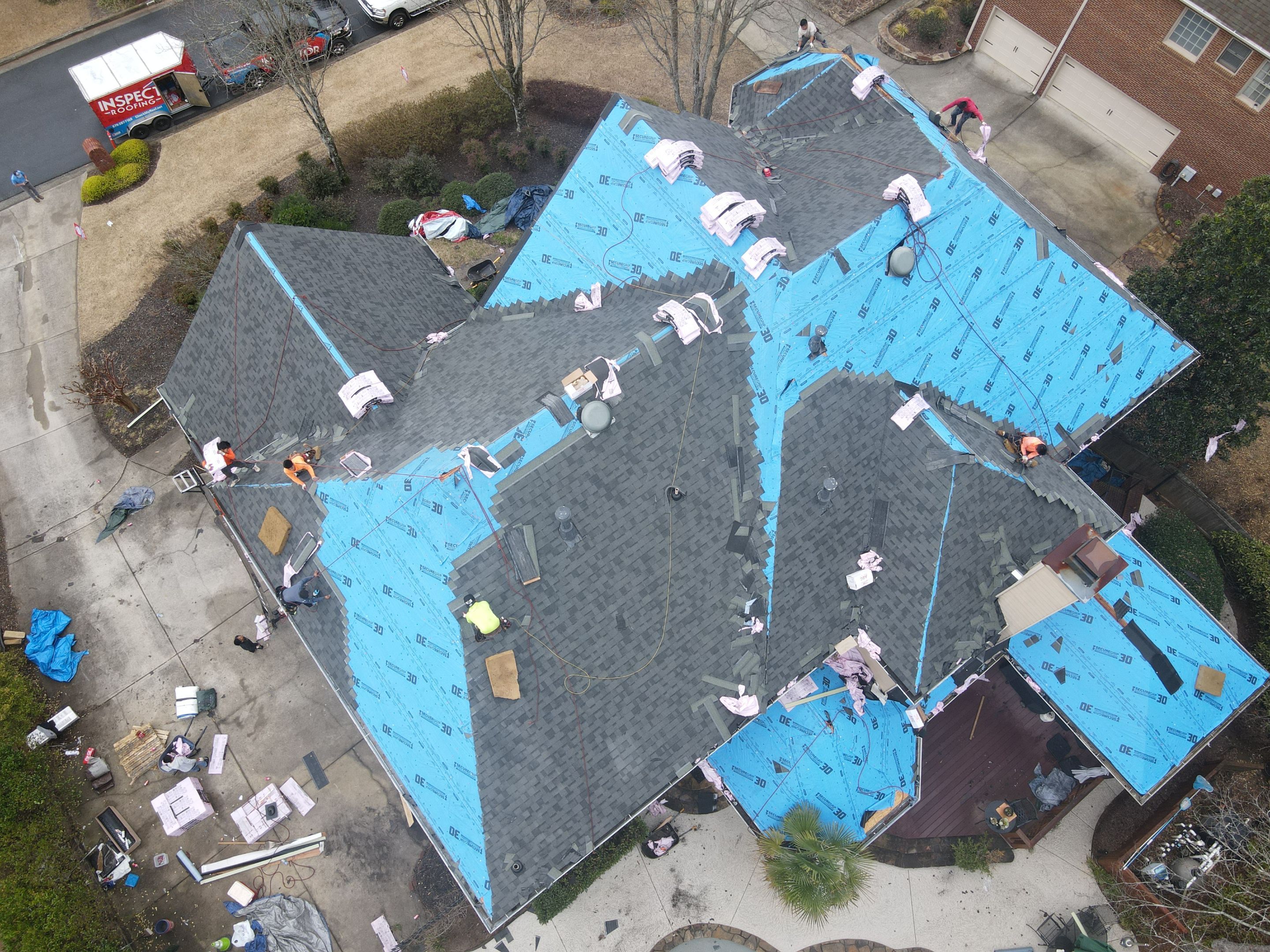 Duration TruDef Williamsburg Gray Residential Roofing Installation by Inspector Roofing and Restoration