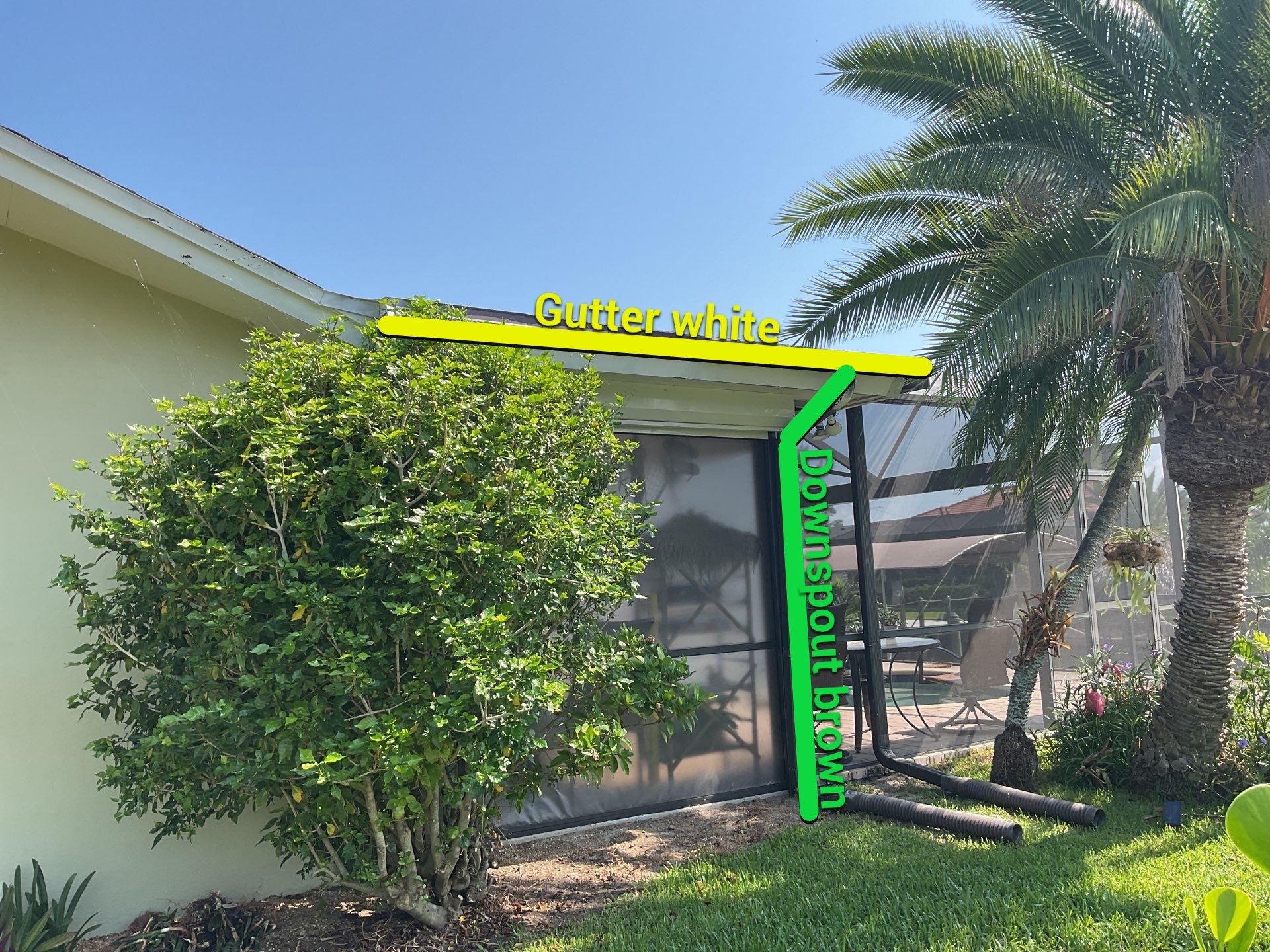 6-Inch Seamless Gutter Installation in Cape Coral FL by Gutter Professors