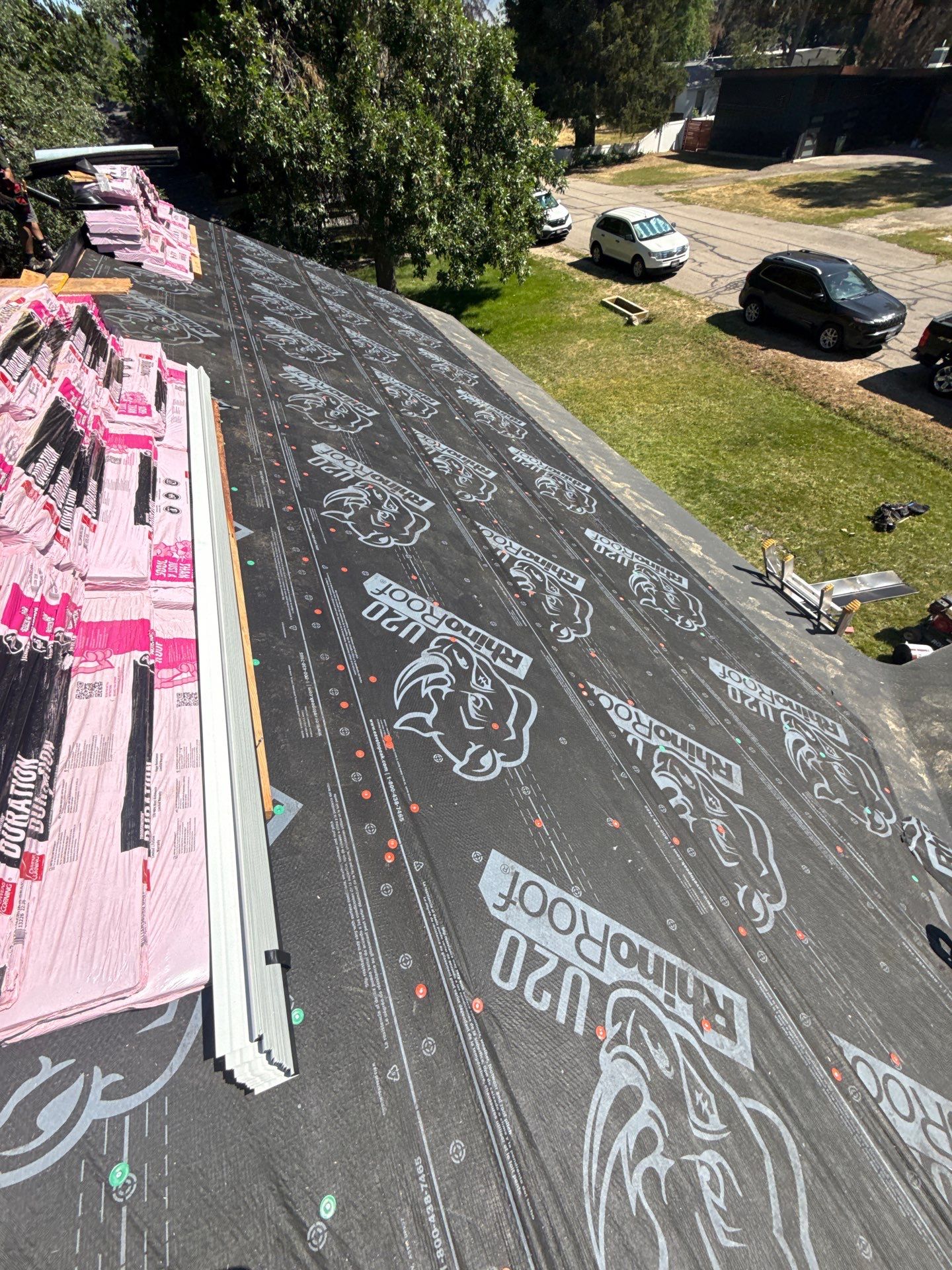 Residential Roof Replacement With Gray Architectural Shingles in Boise by Olive Roofing