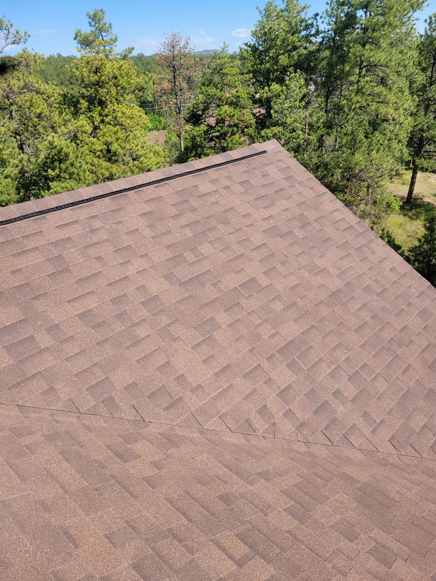 Malarkey Vista AR color antique brown by Golden Spike Roofing
