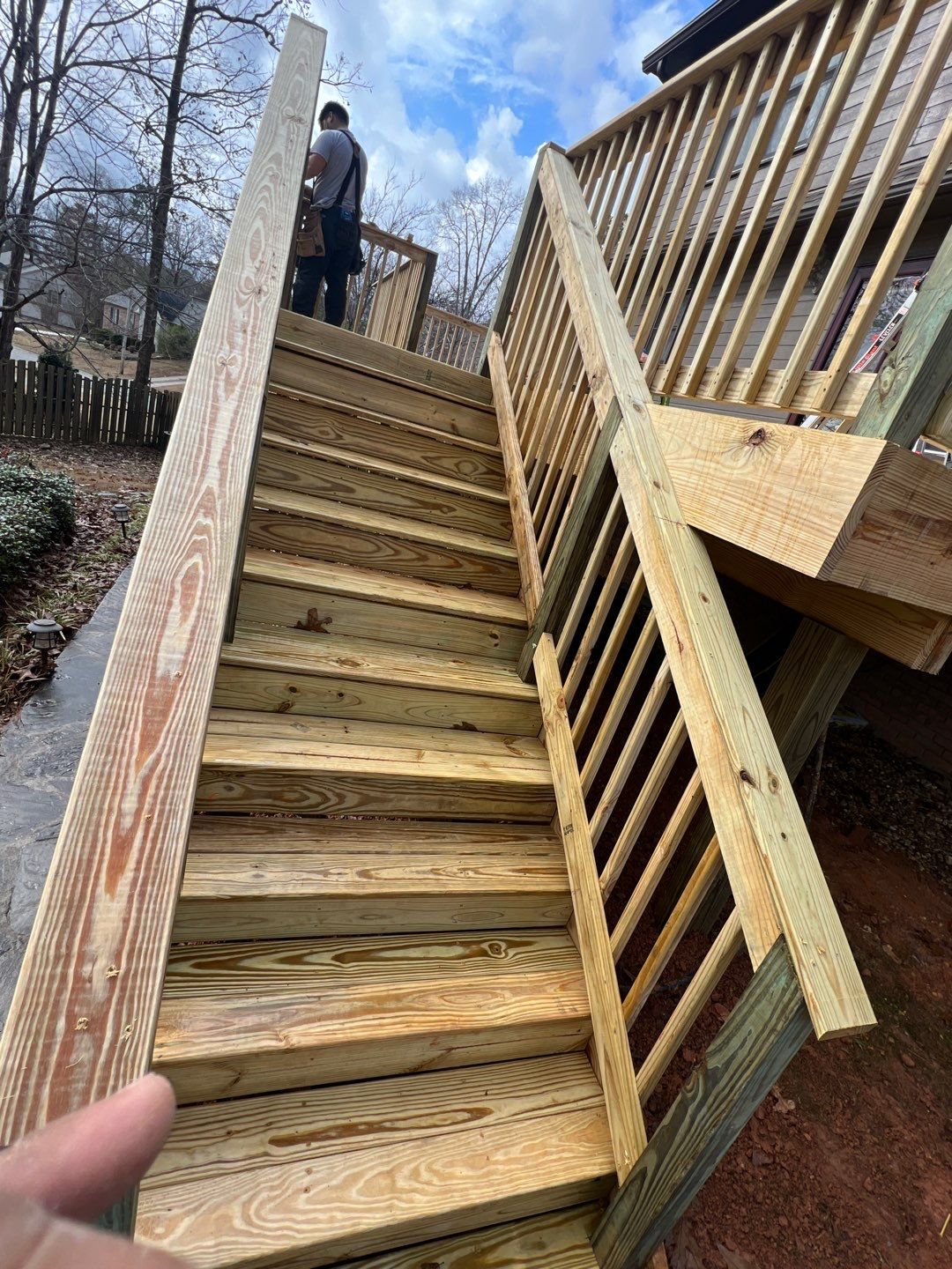 Russet Woods - Deck by Pillar and Pine