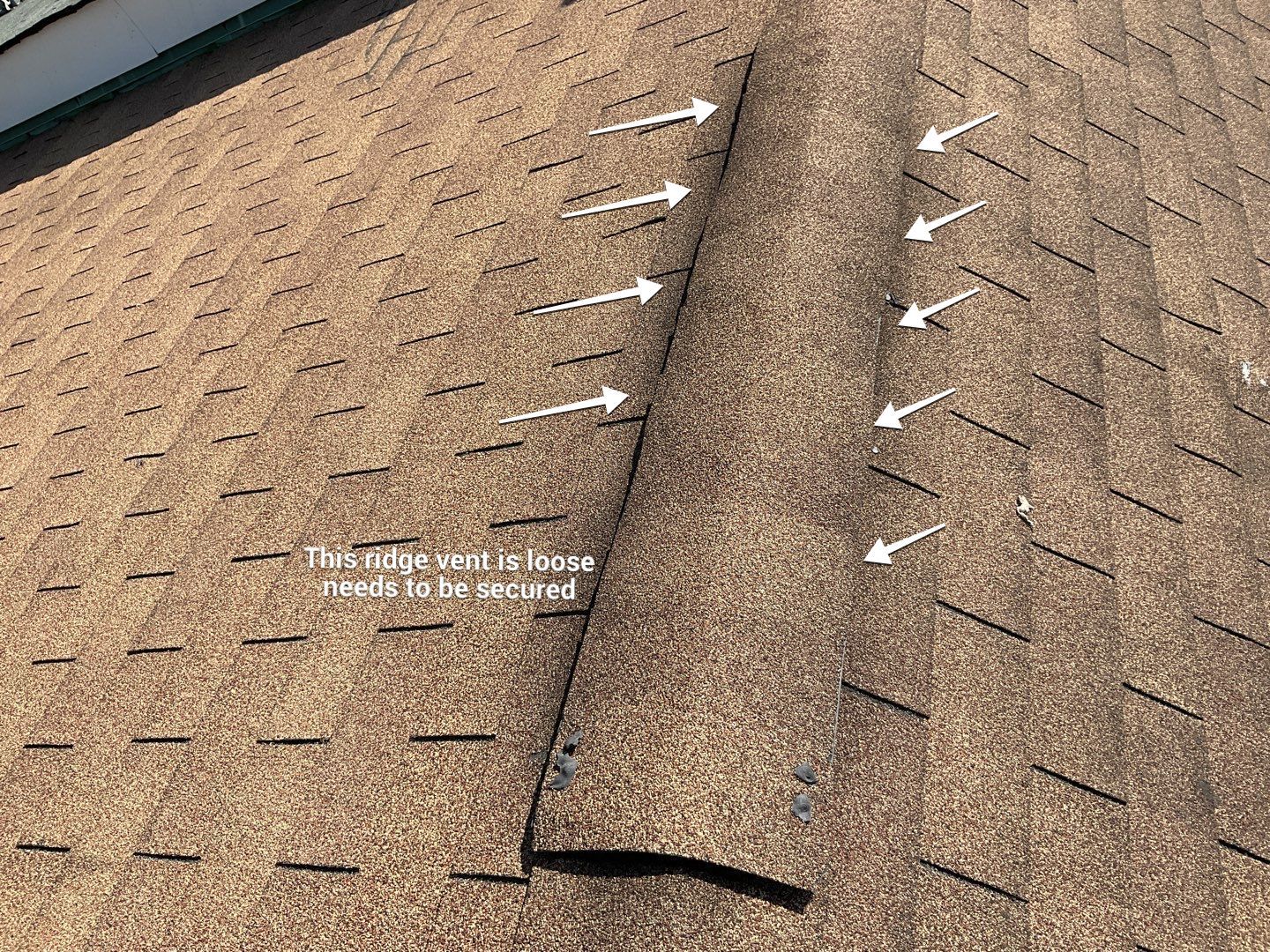 Residential Roofing Repair using 3 Tap Shingles by Alpha Design Services