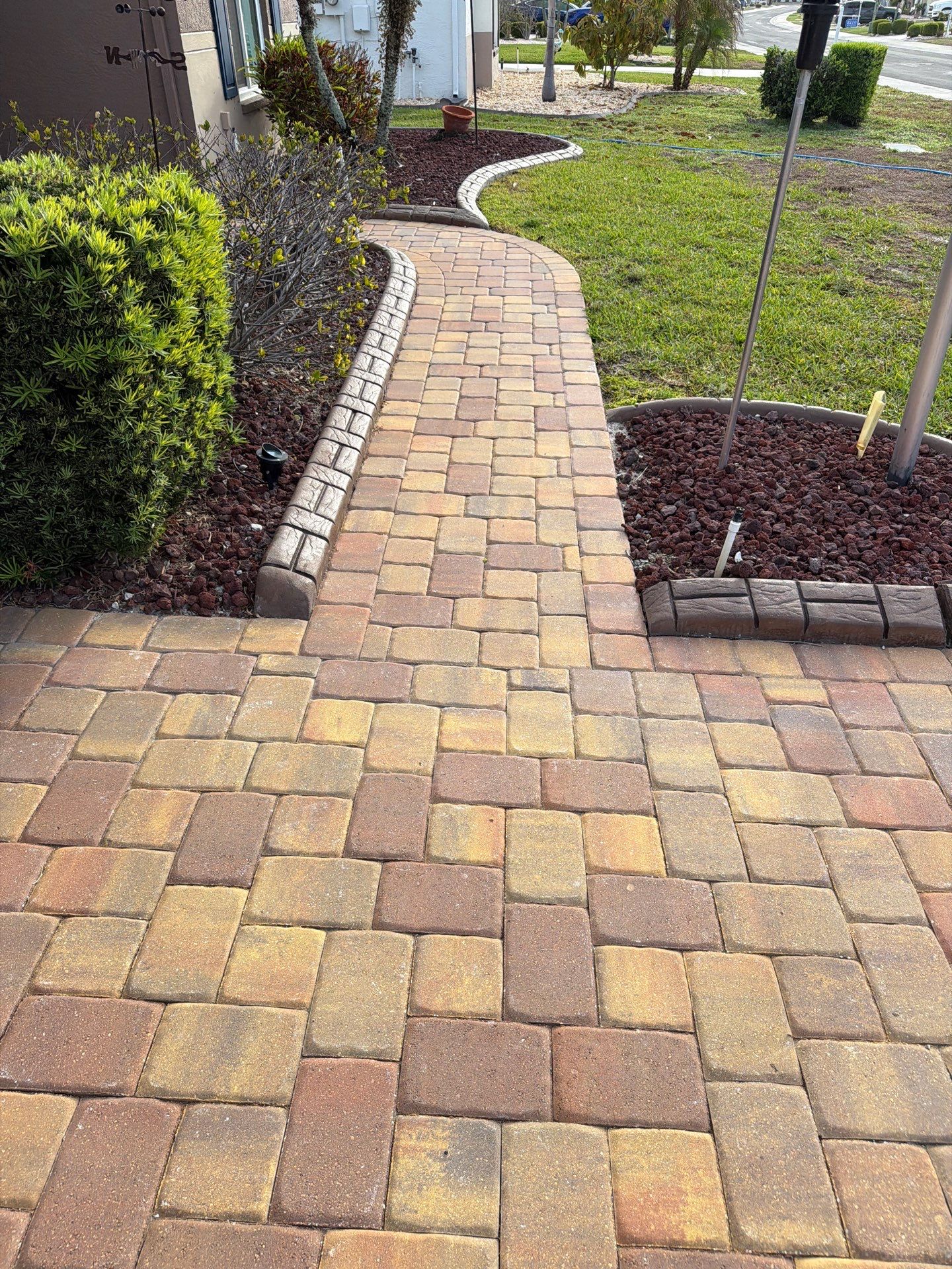 Paver Driveway and Walkway Sealing in Sun City Center by Supreme Paver Experts