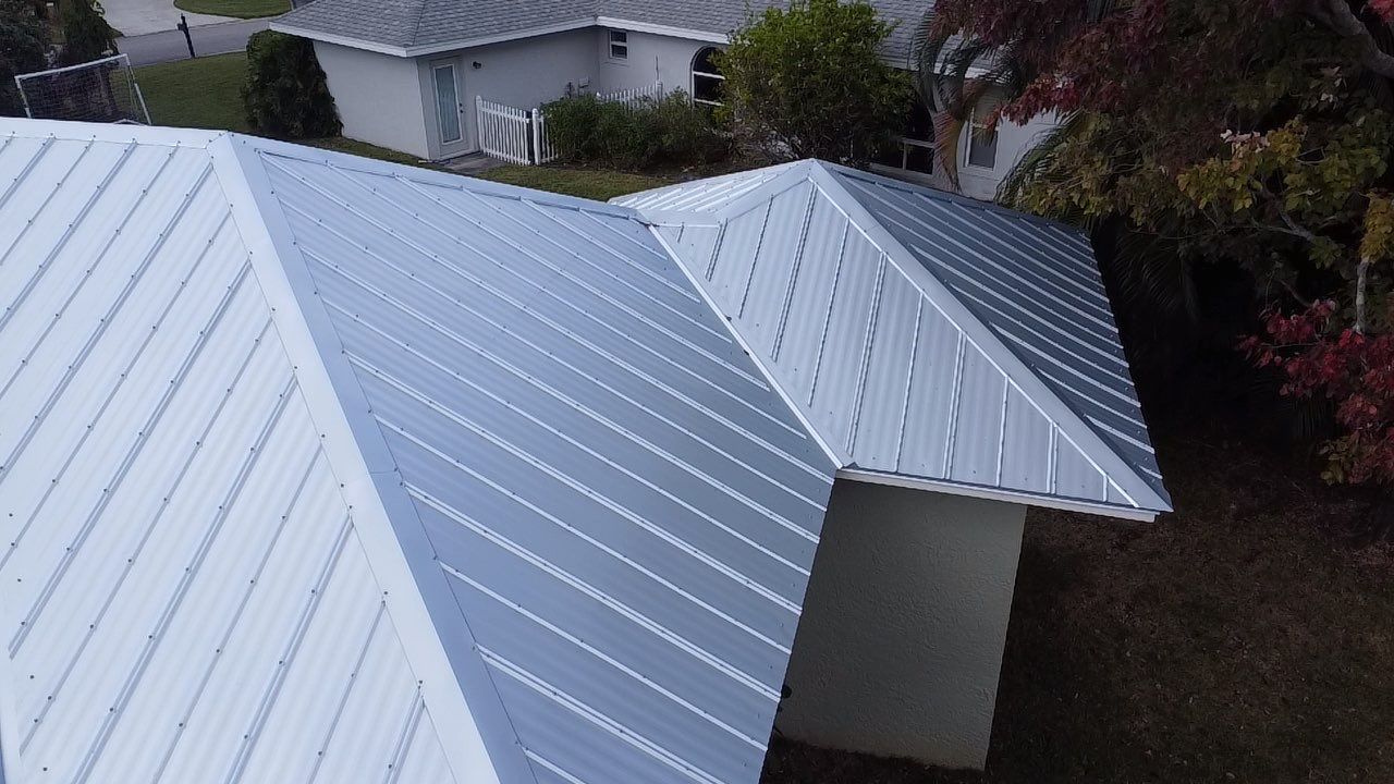 5-V Crimp Metal Roof Replacement by Sailfish Roofing