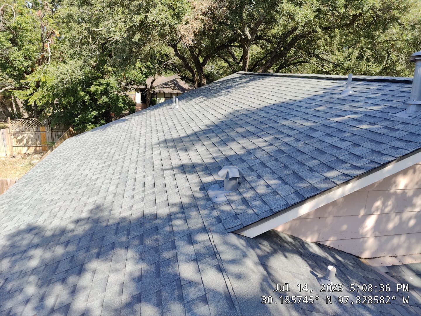 Residential Roofing Installation using Owens Corning Oakridge Estate Grey by DeZign Roofing & Exteriors