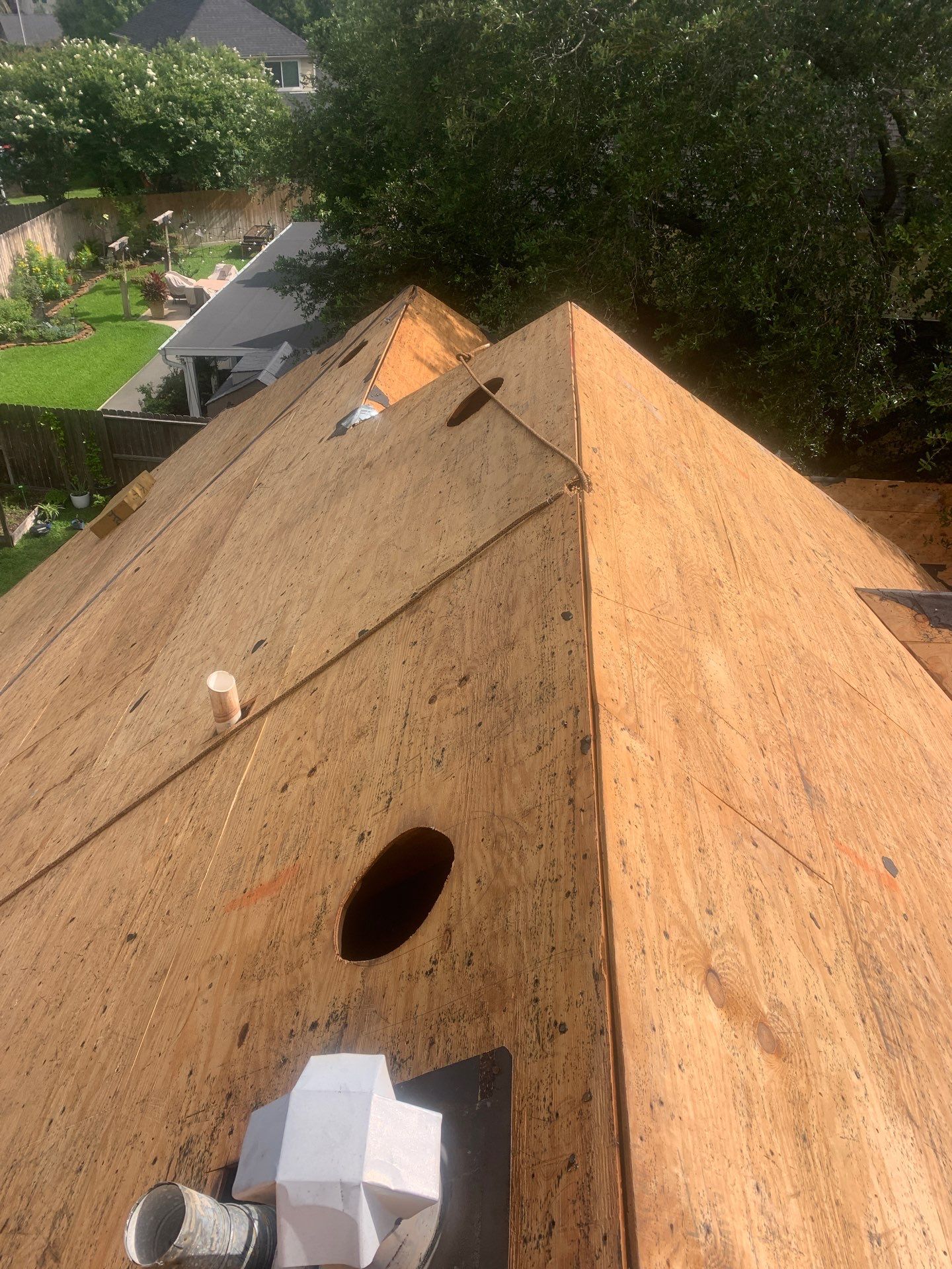 Project in Houston by OTNT ROOFING