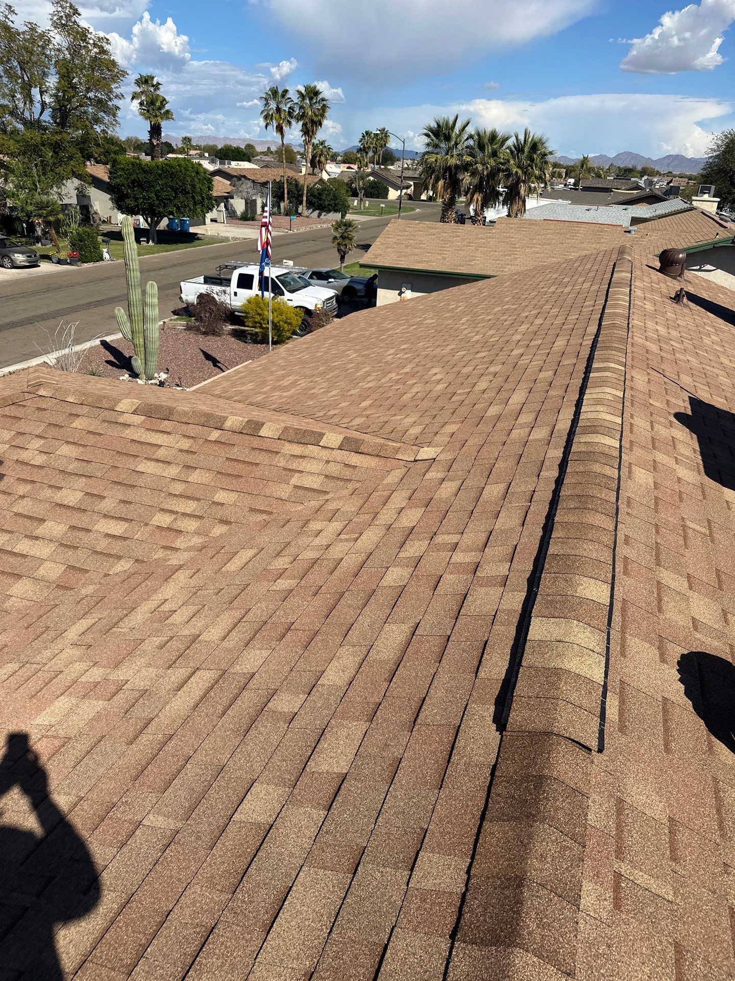 Desert Tan Shingles by Reimagine Roofing