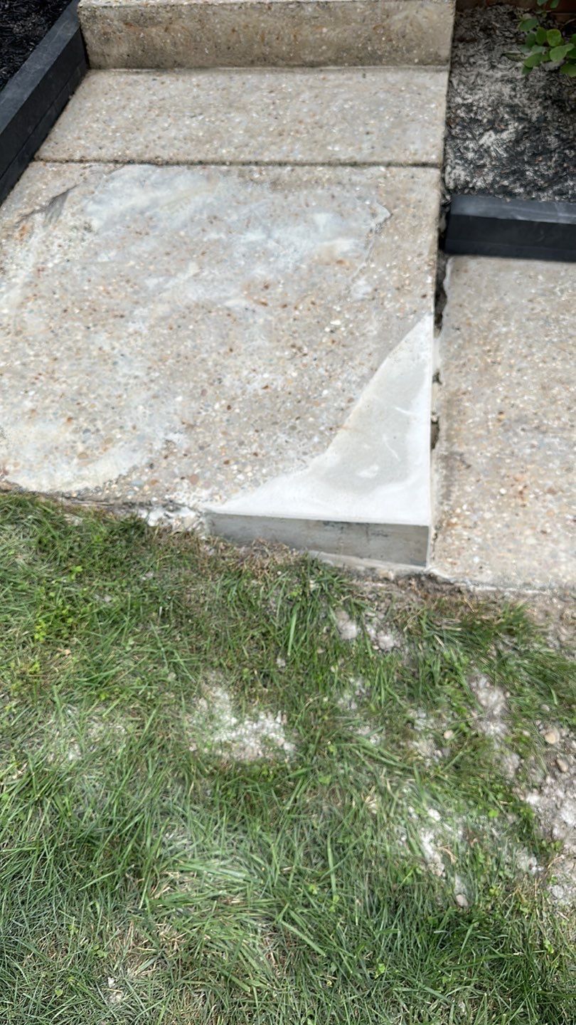 Twilight Garage, Walkway and Porch Project in Pittsburgh by Floors in a Day, Inc