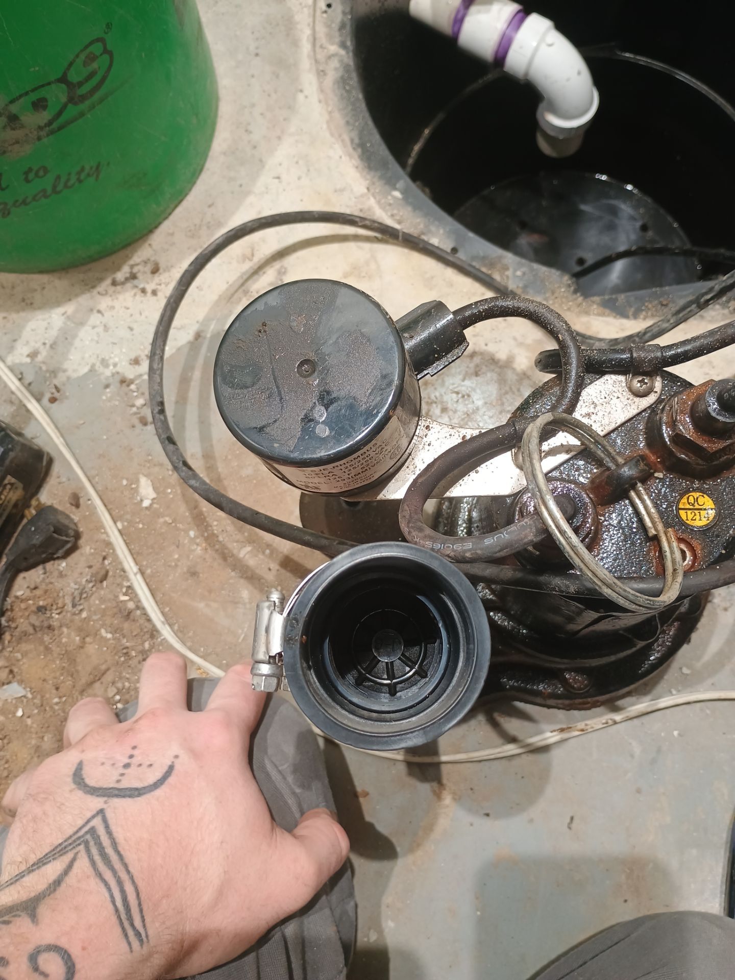 Completing the Connection for Lisa's Drain Tile System by Waterproofing Northeast