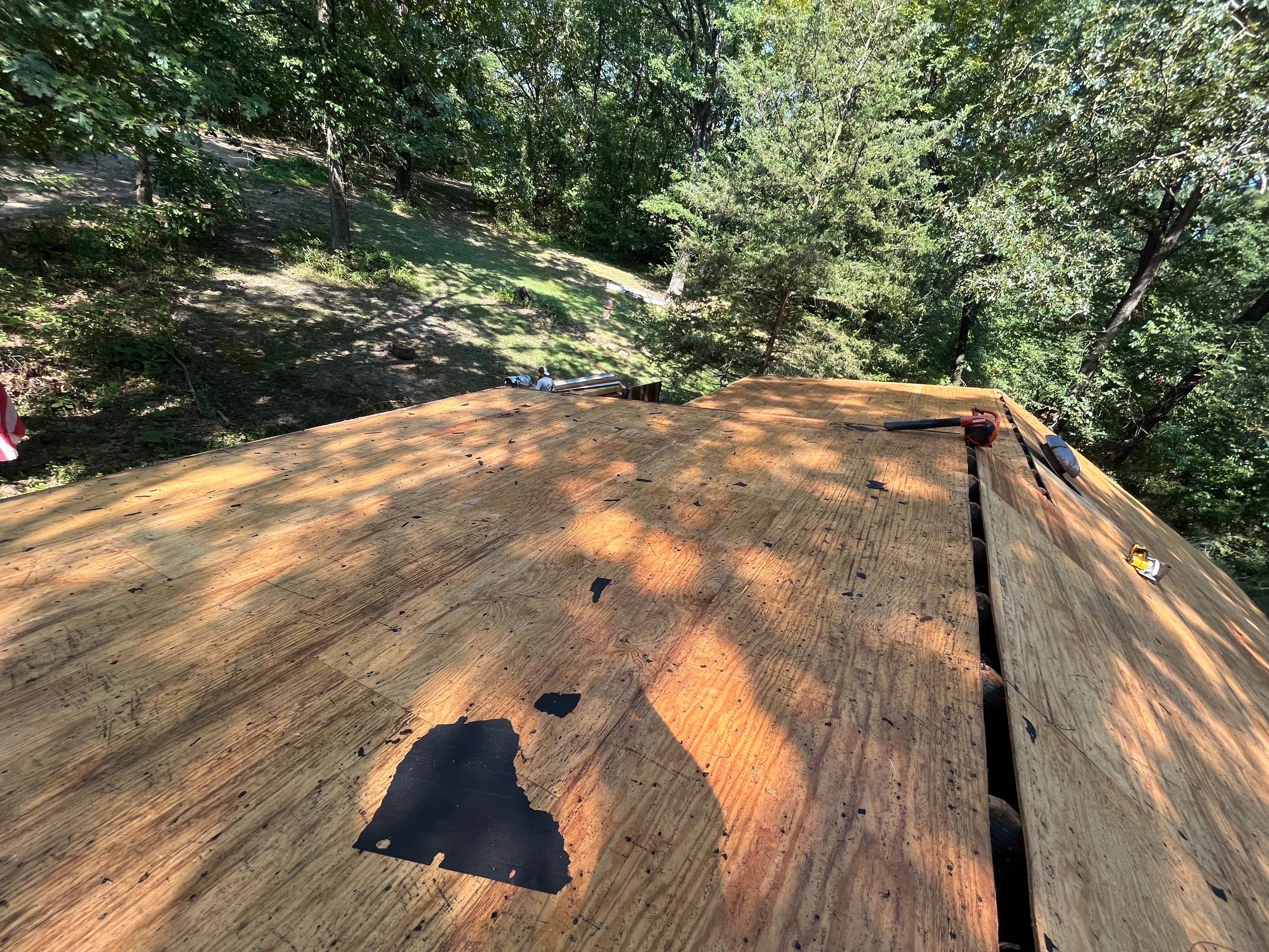 Residential Metal Roof Replacement using Reed's Metals: 29 GA. Colored Residential Panel by Hostetler Roofing