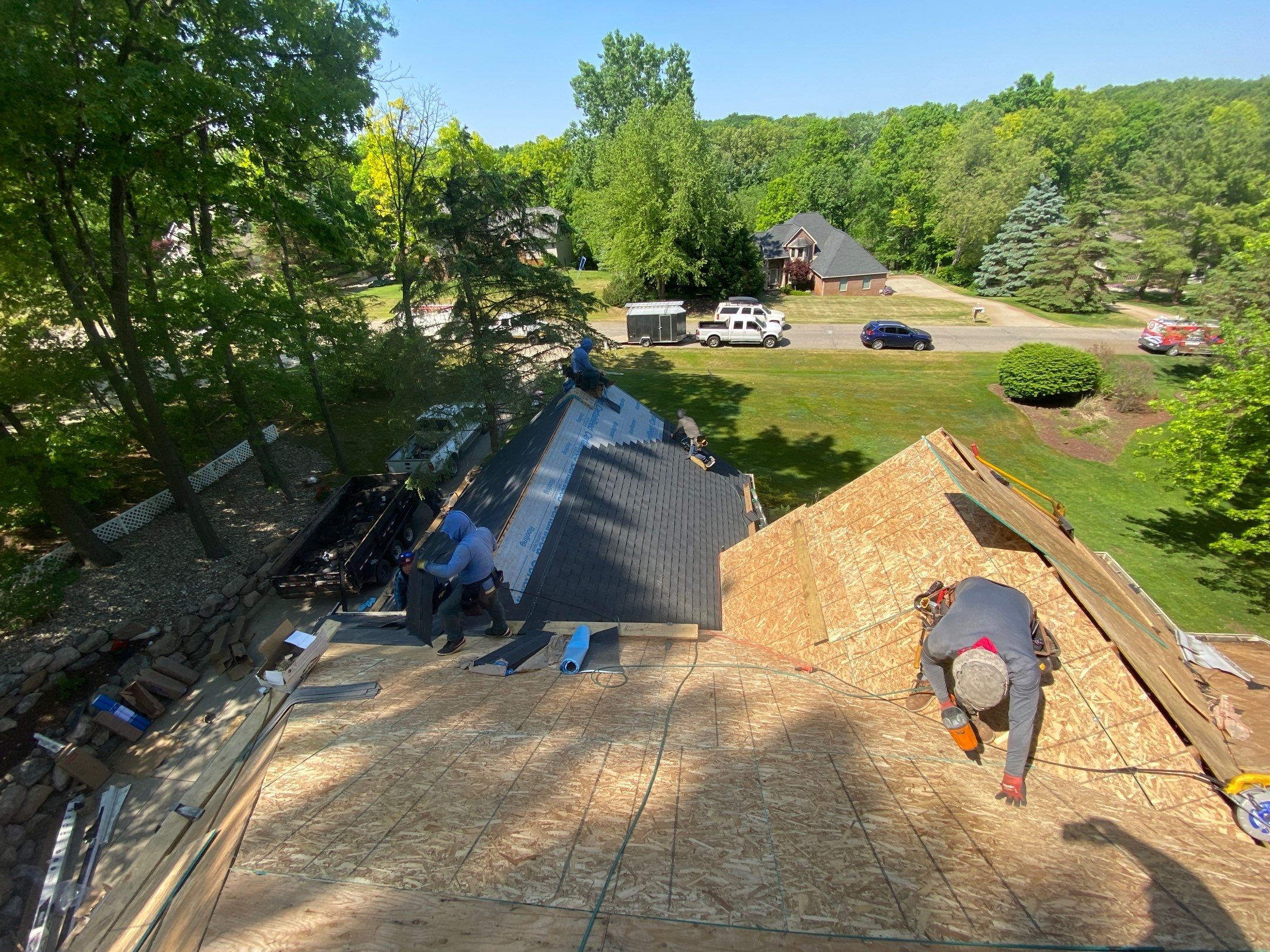 Roof Replacement using CertainTeed Landmark by 180 Contractors