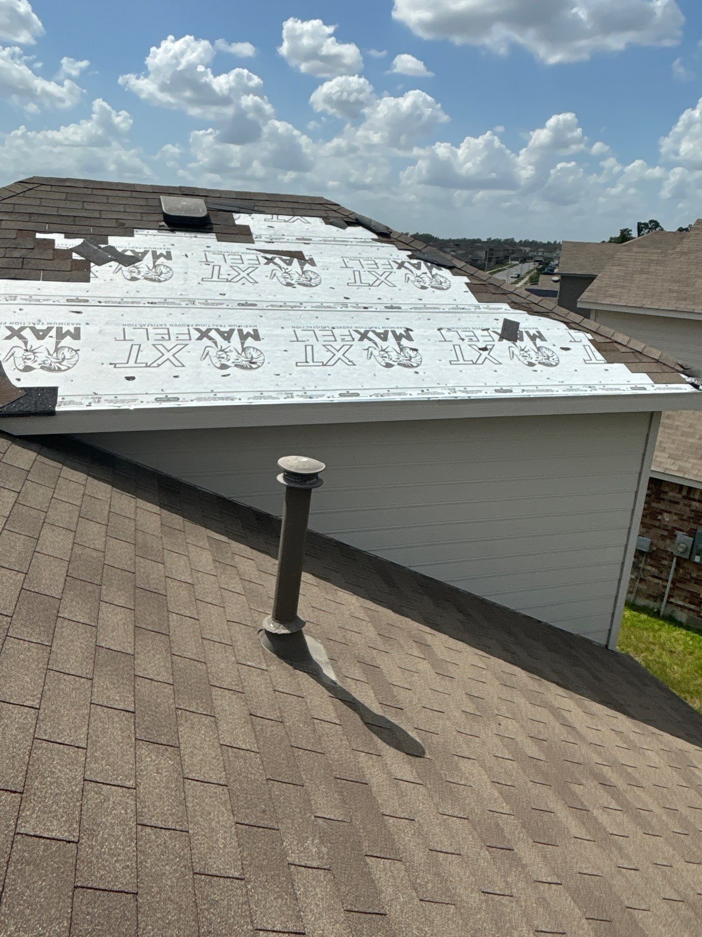 Residential Roofing Repair using Owen's Corning Duration (Lifetime) Shingles by Roof Repair Company