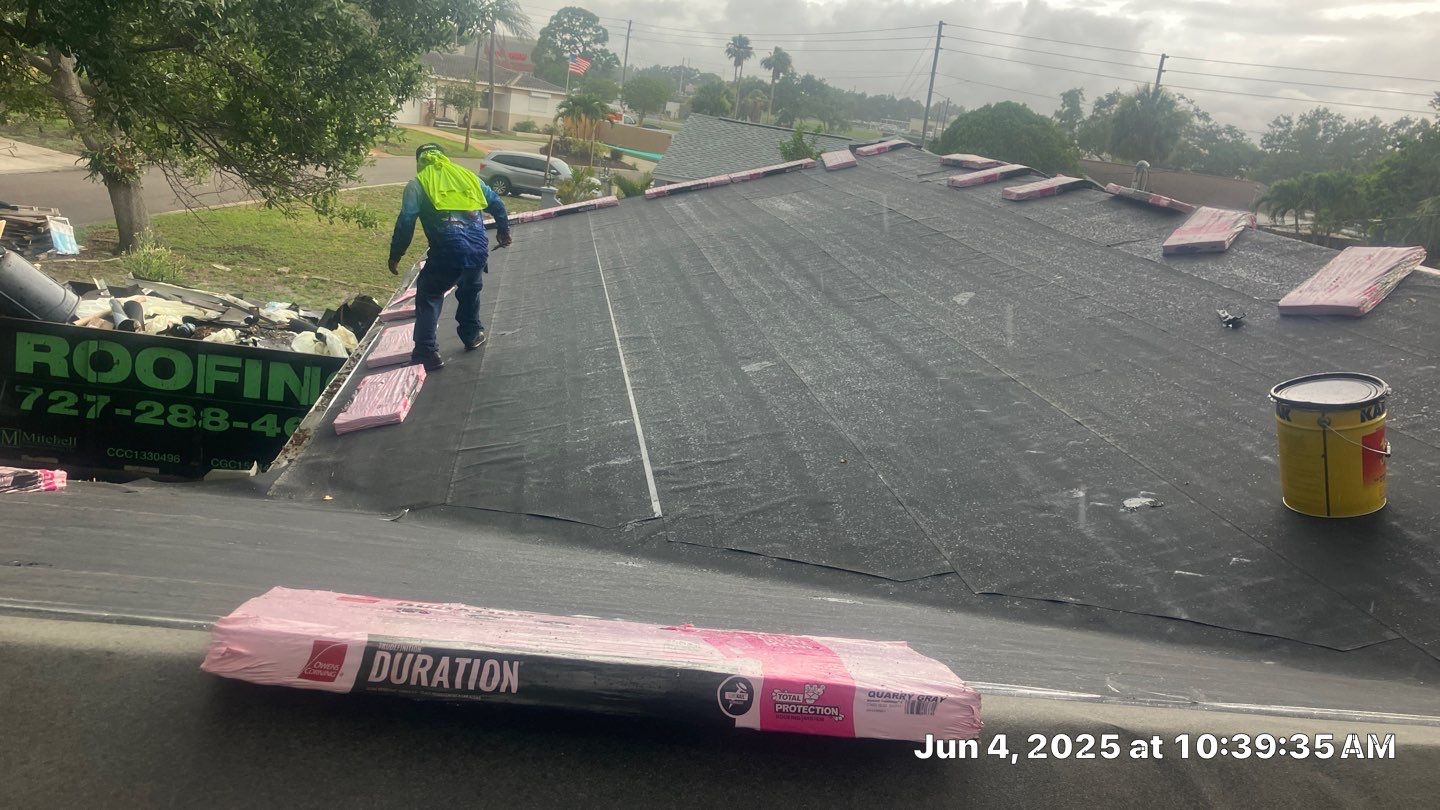 Project in St. Petersburg 33710 by Mitchell Roofing Company LLC 