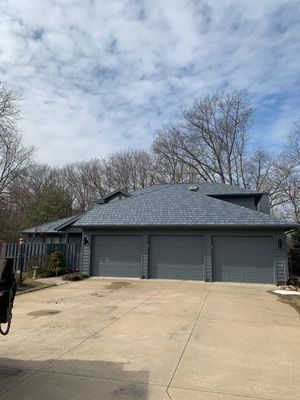 EDCO Arrowline Slate Metal Shingle Roof in Fort Wayne, Indiana