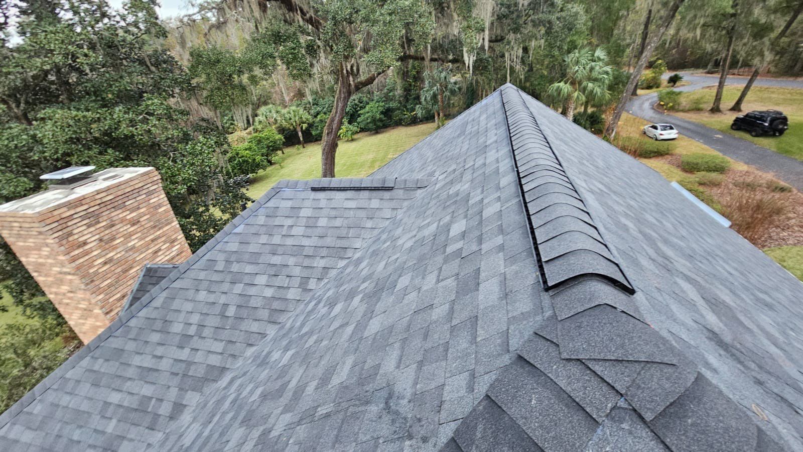Large 60 sq reroof in Gainesville, FL by Brehm Roofing