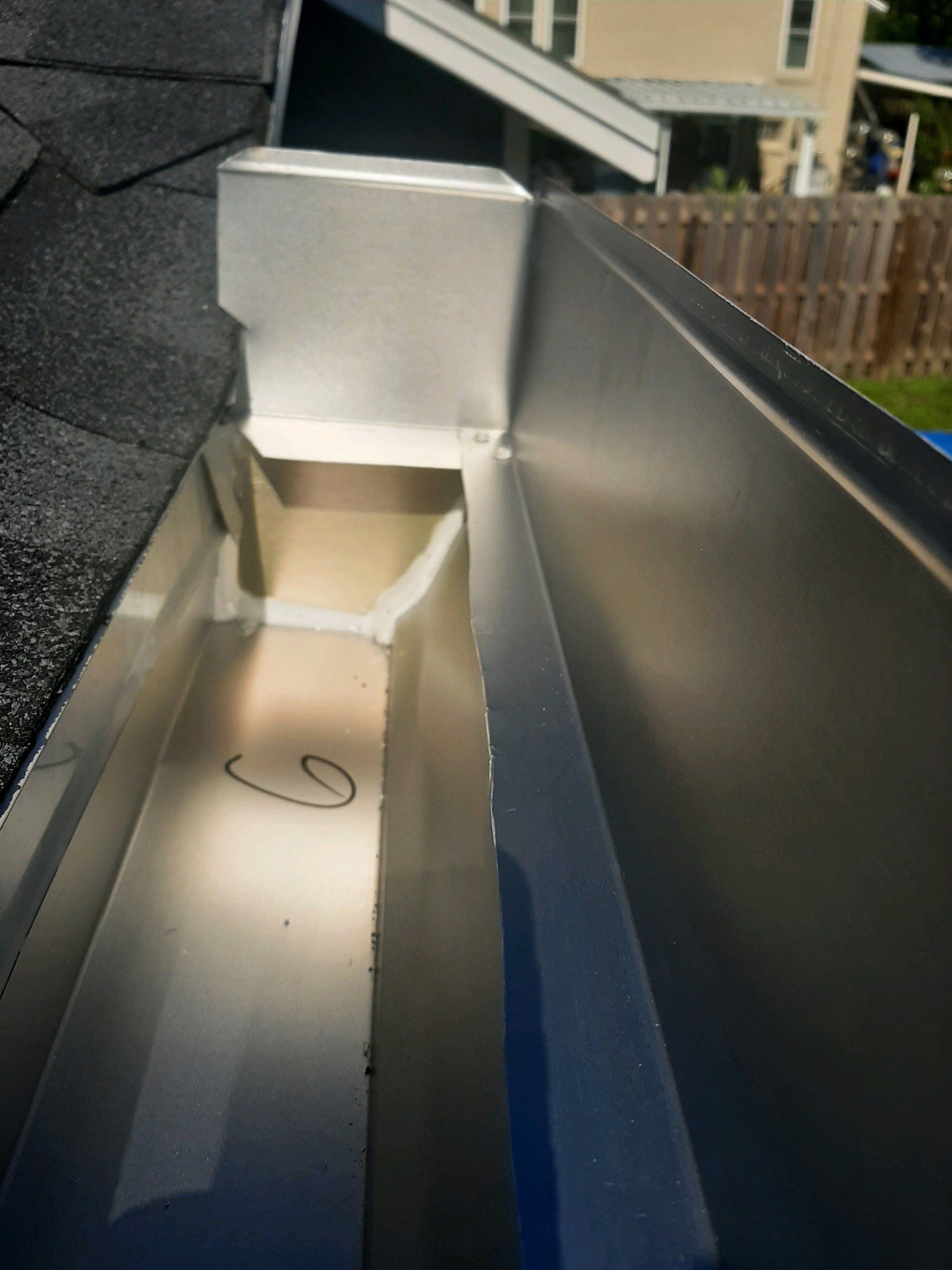 Gutter Installation using K-Style Seamless Gutters by Gutter Professors
