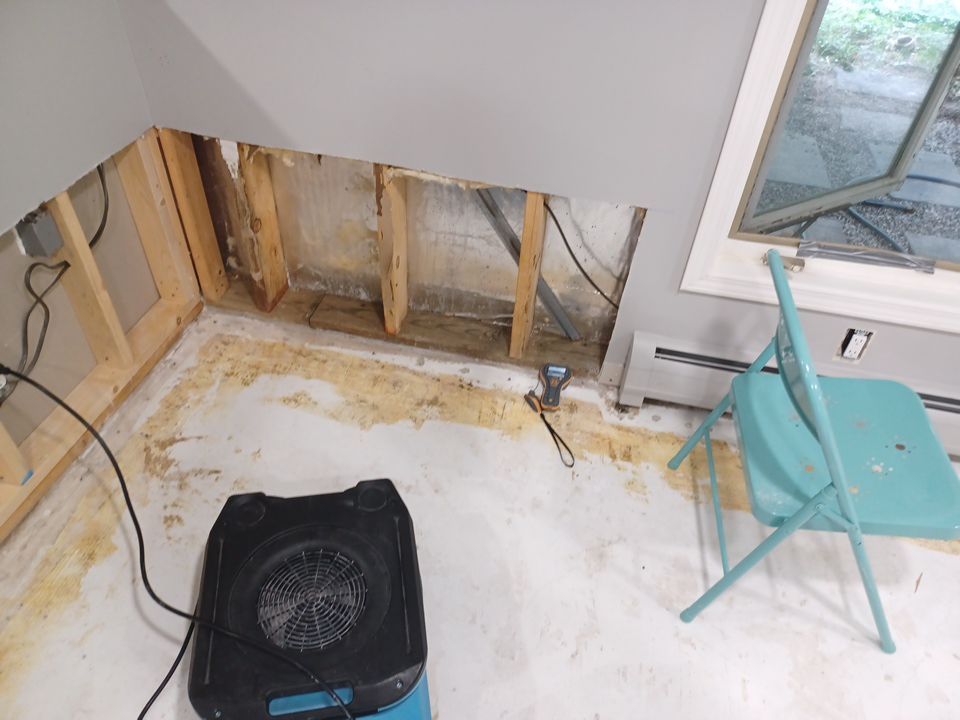 Project in City of the Village of Clarkston by EzDry Water Mitigation & Property Restoration