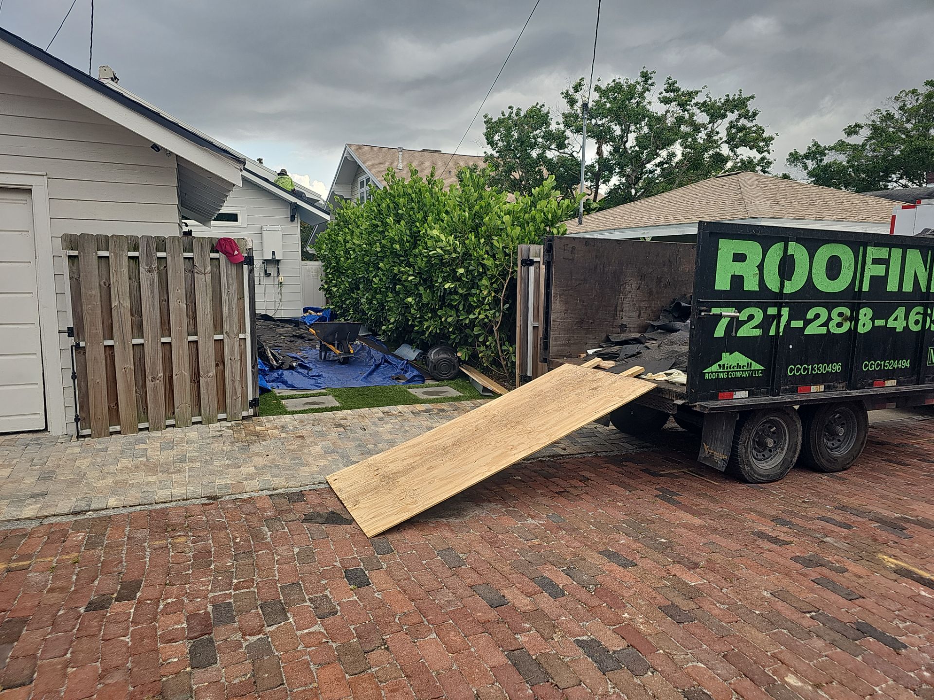 Project in St. Petersburg 33704 by Mitchell Roofing Company LLC 