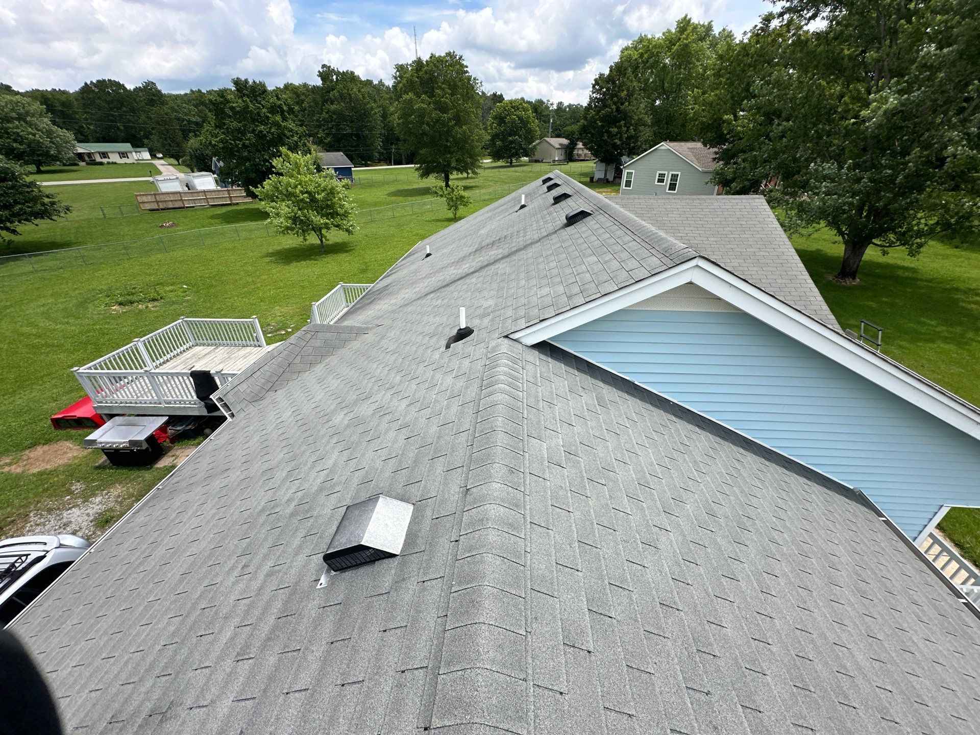 Solid Hail Damage - 3 Tab by Paragon Roofing