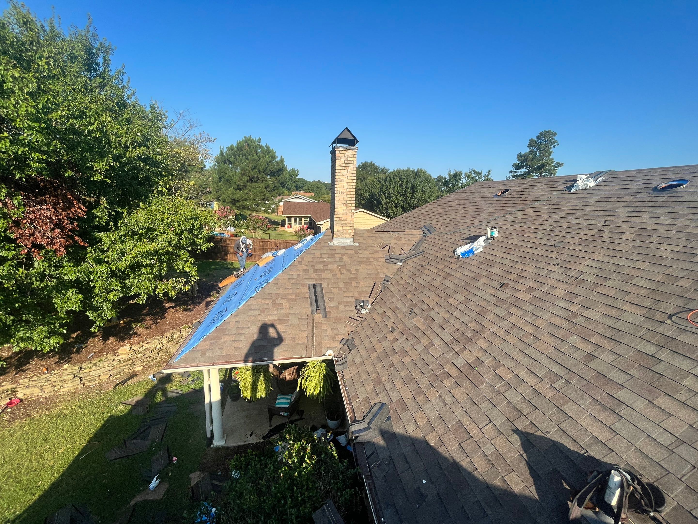 Storm Restoration Reroof: 40 Year Impact Rated Architectural Shingle by Hostetler Roofing