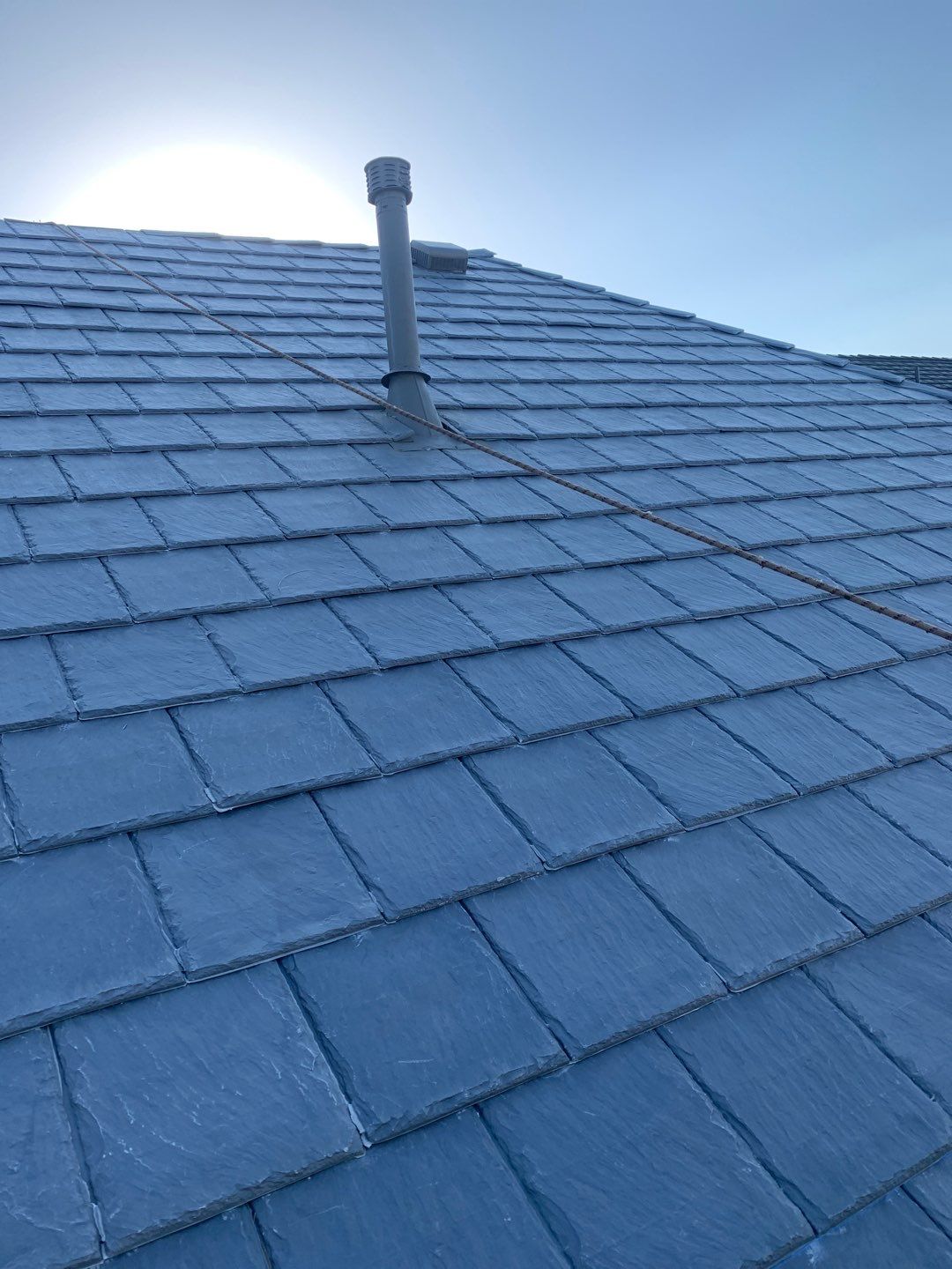 Roof Replacement using Davinci Bell Slate Shingles by Elite Roofing LLC