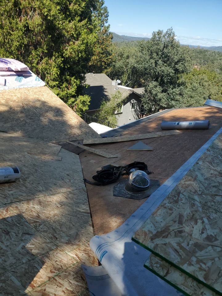 New Roof and gutters by Byers Enterprises 