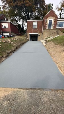 Driveway Project in Pittsburgh