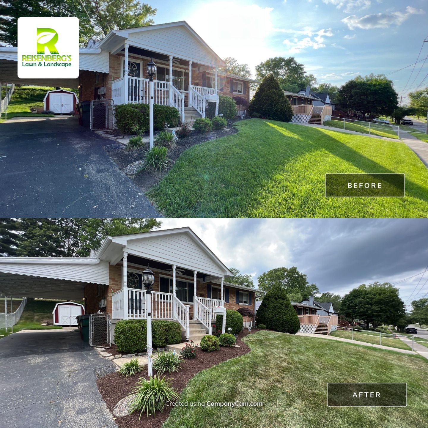 Clean Up, Edge, Pune & Mulch w/ Install by Reisenberg’s Lawn & Landscape, LLC