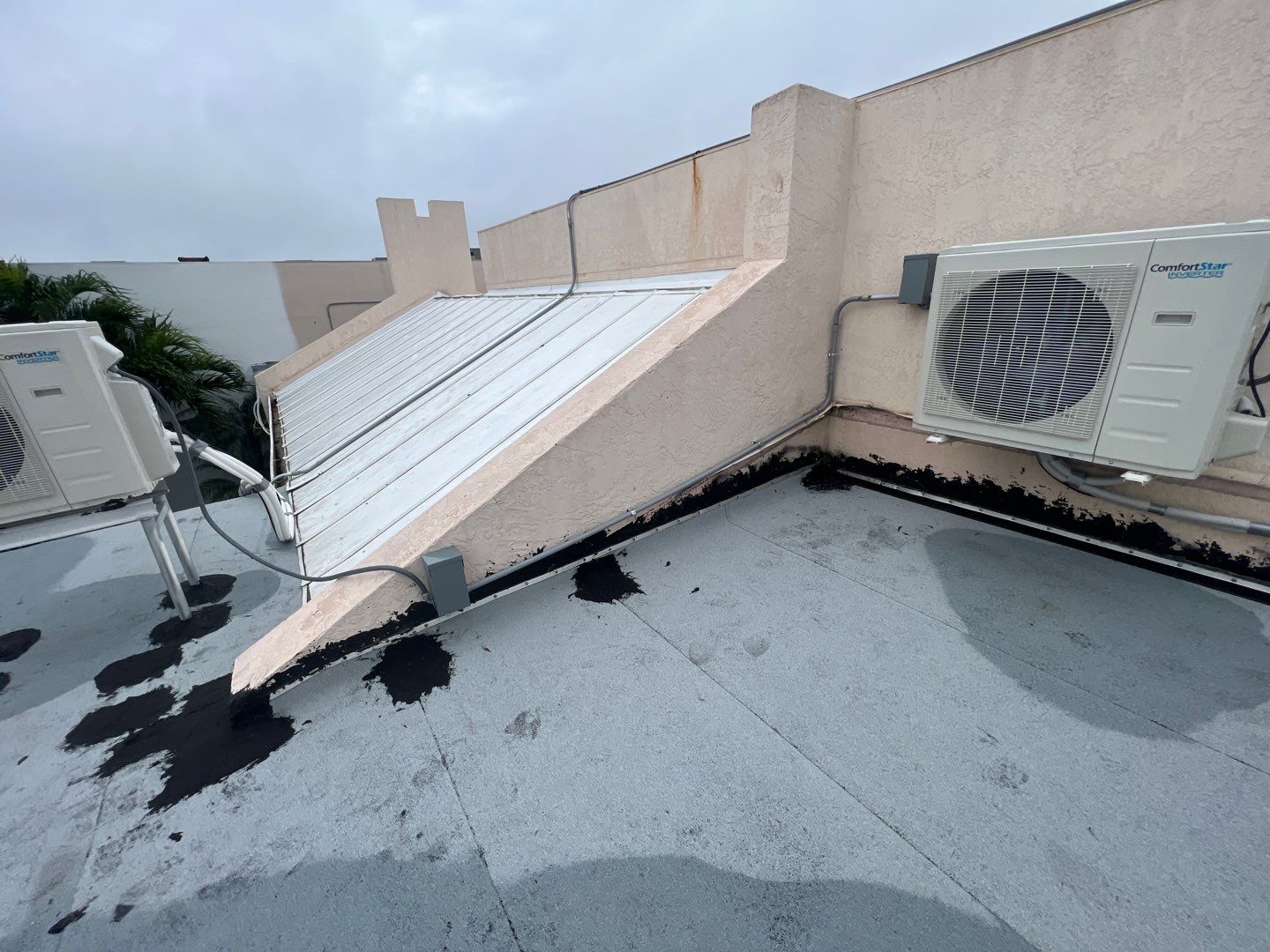 Commercial Roofing Repair using Roof Sealant by Four Peaks Roofing