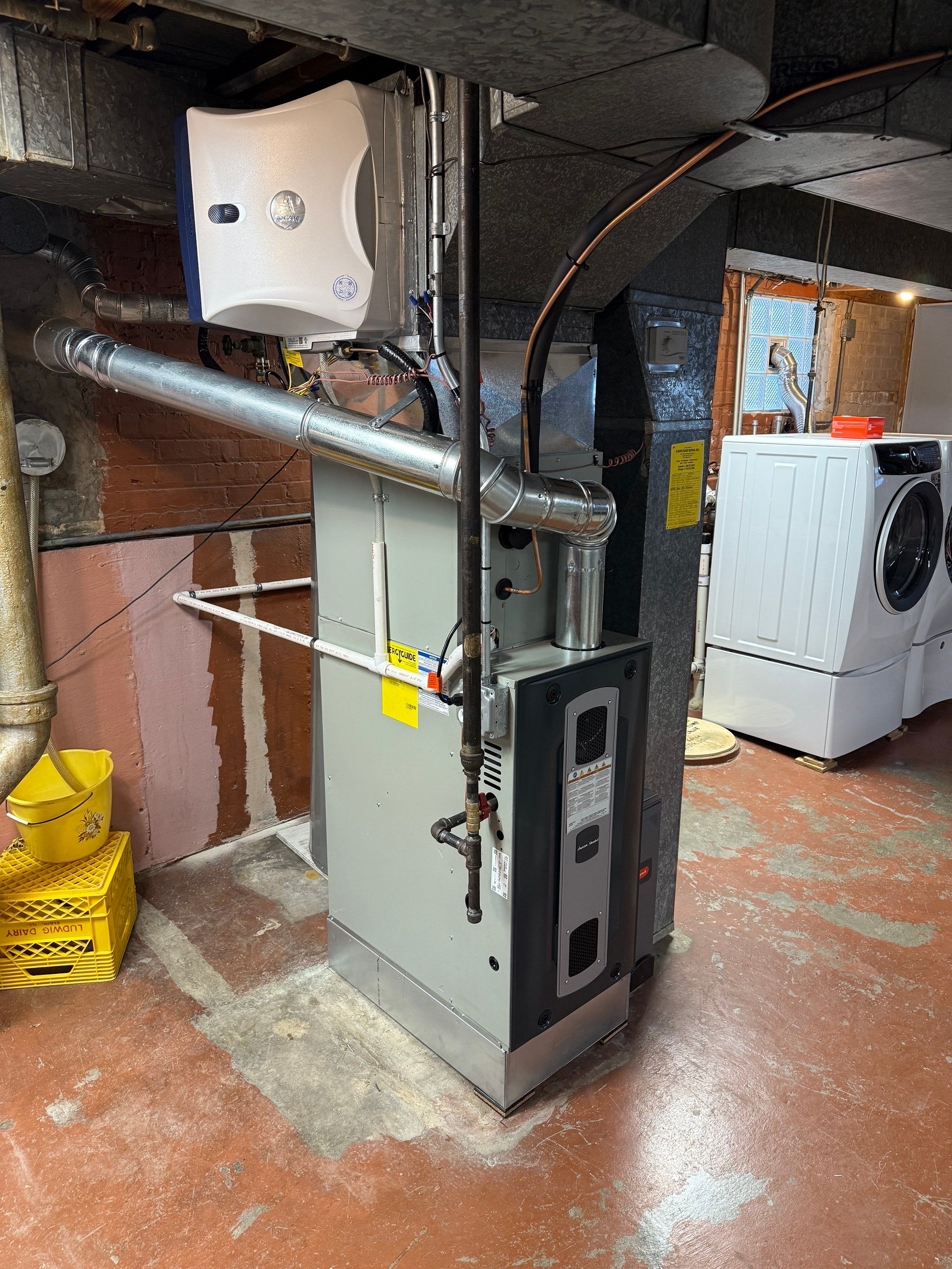 Furnace and AC Installation with Humidifier by Always Ready Repair