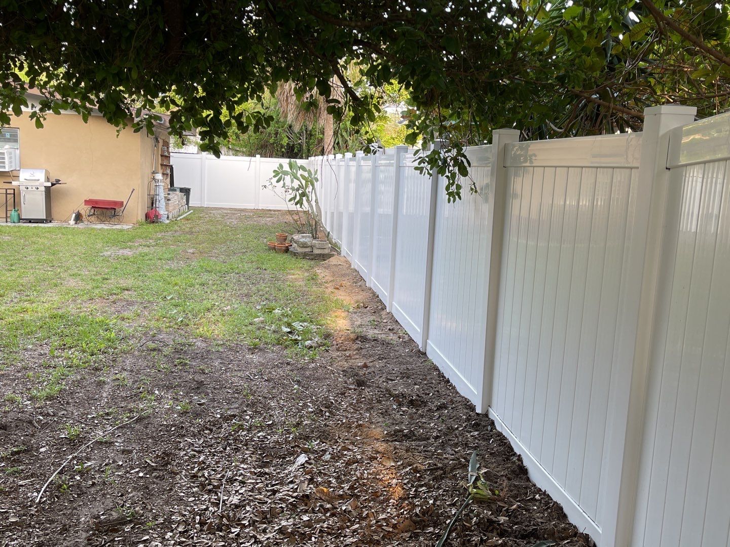 Bradenton, FL 6ft. Tall White Vinyl Privacy Fence  by Asap fence and gates, LLC